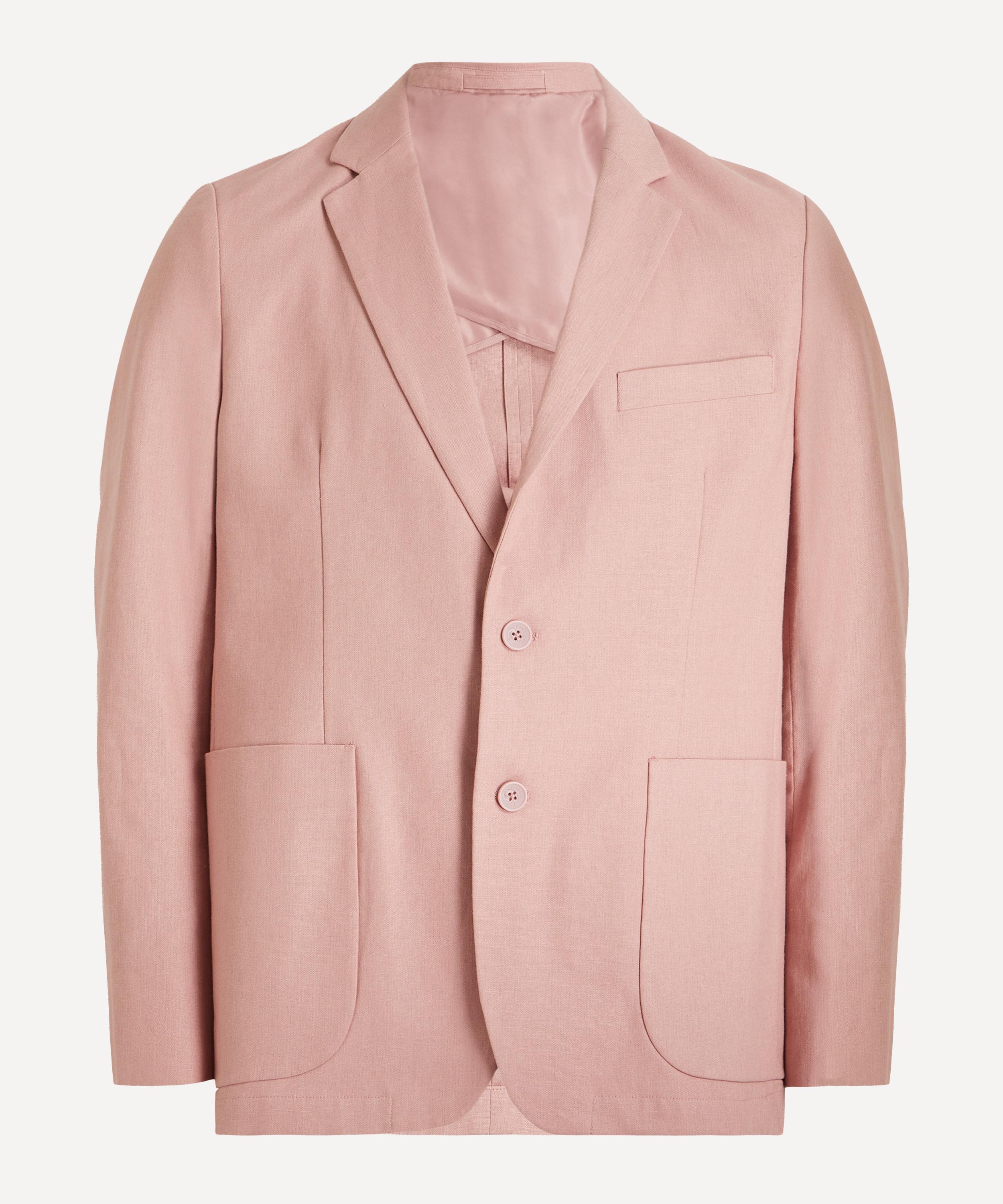 Percival - Mauve Tailored Linen Blazer