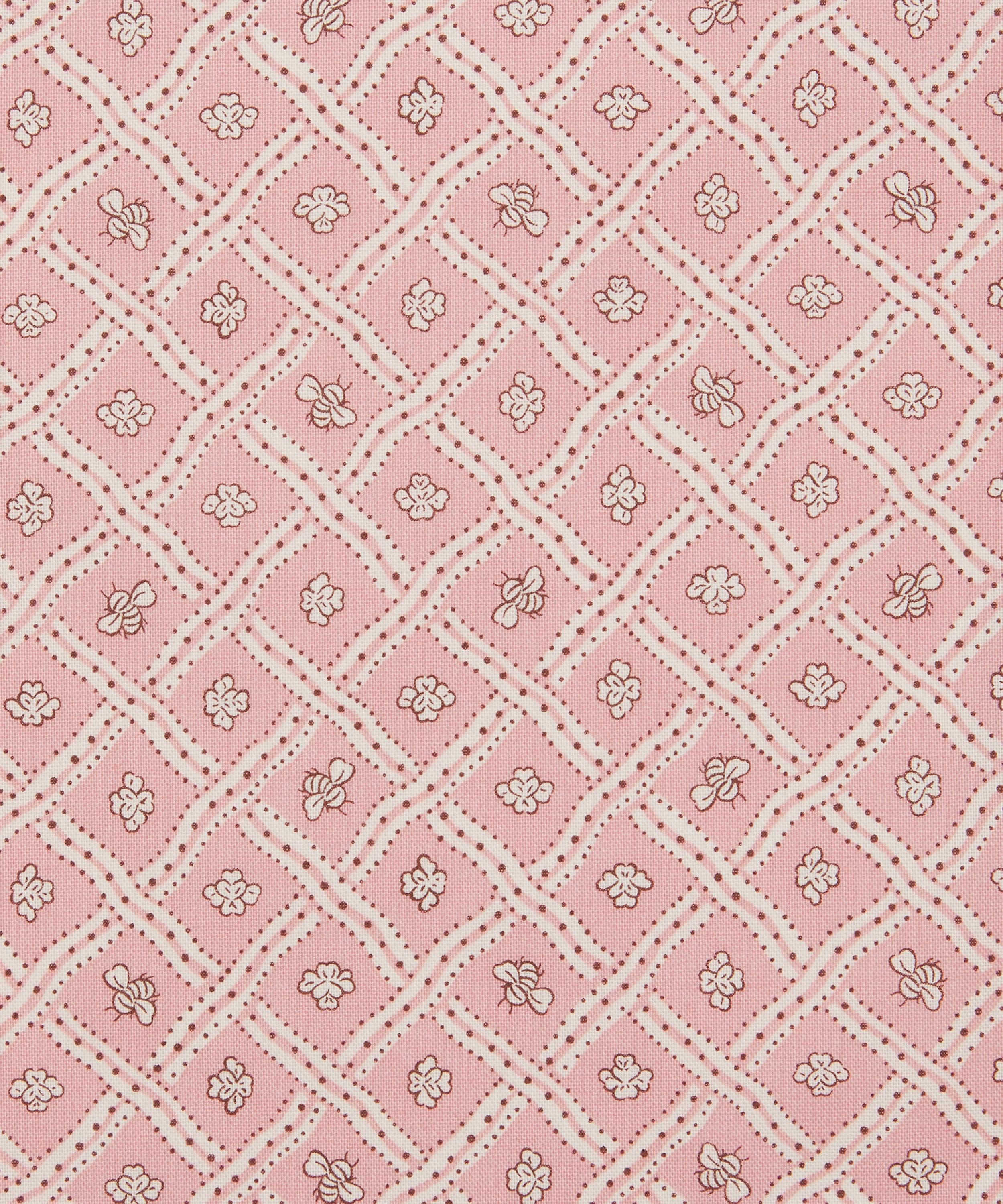 Liberty Fabrics - Bumble Trellis Lasenby Quilting Fabric image number 0