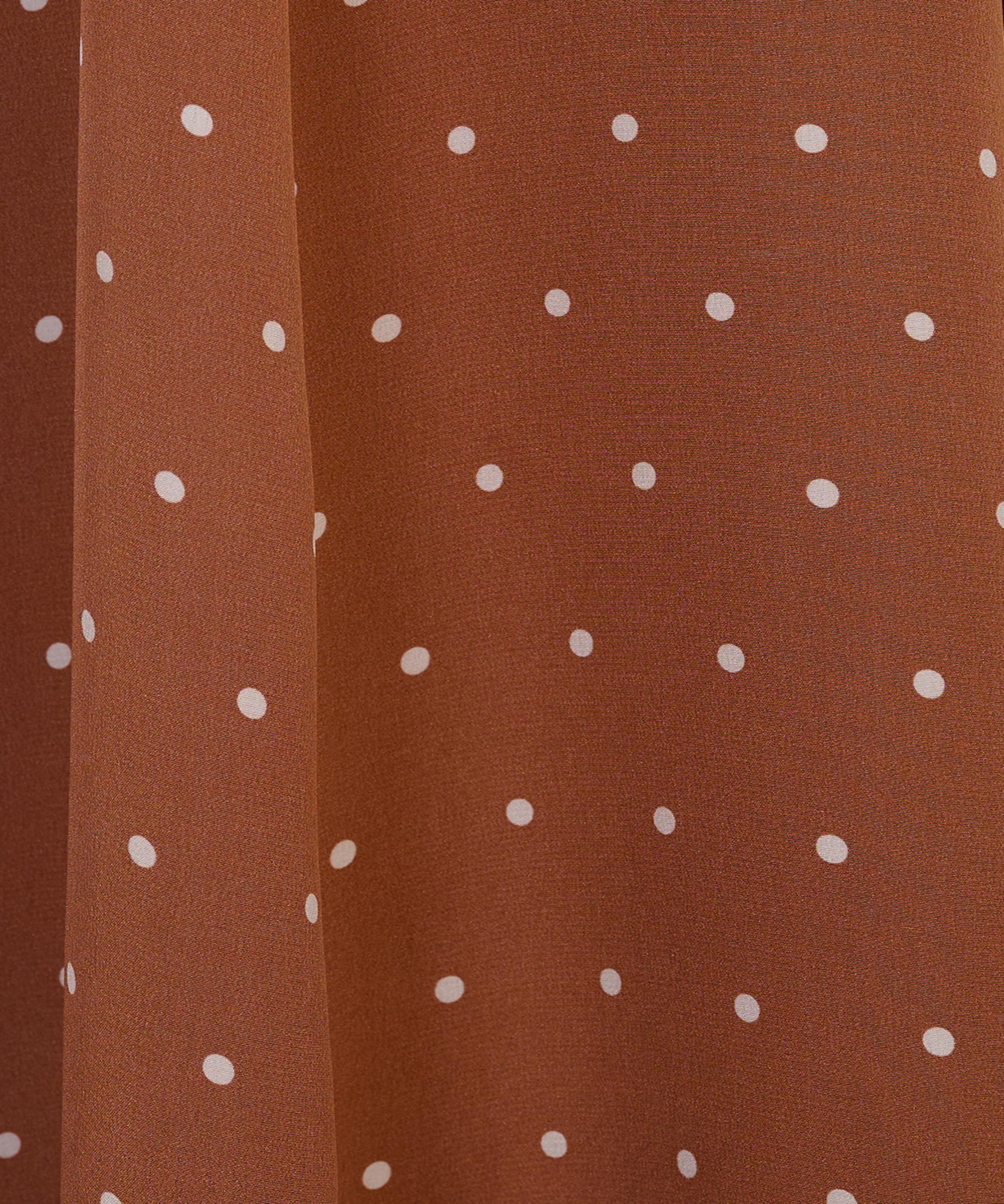 Beulah - Calla Tan Polka-Dot Dress image number 10