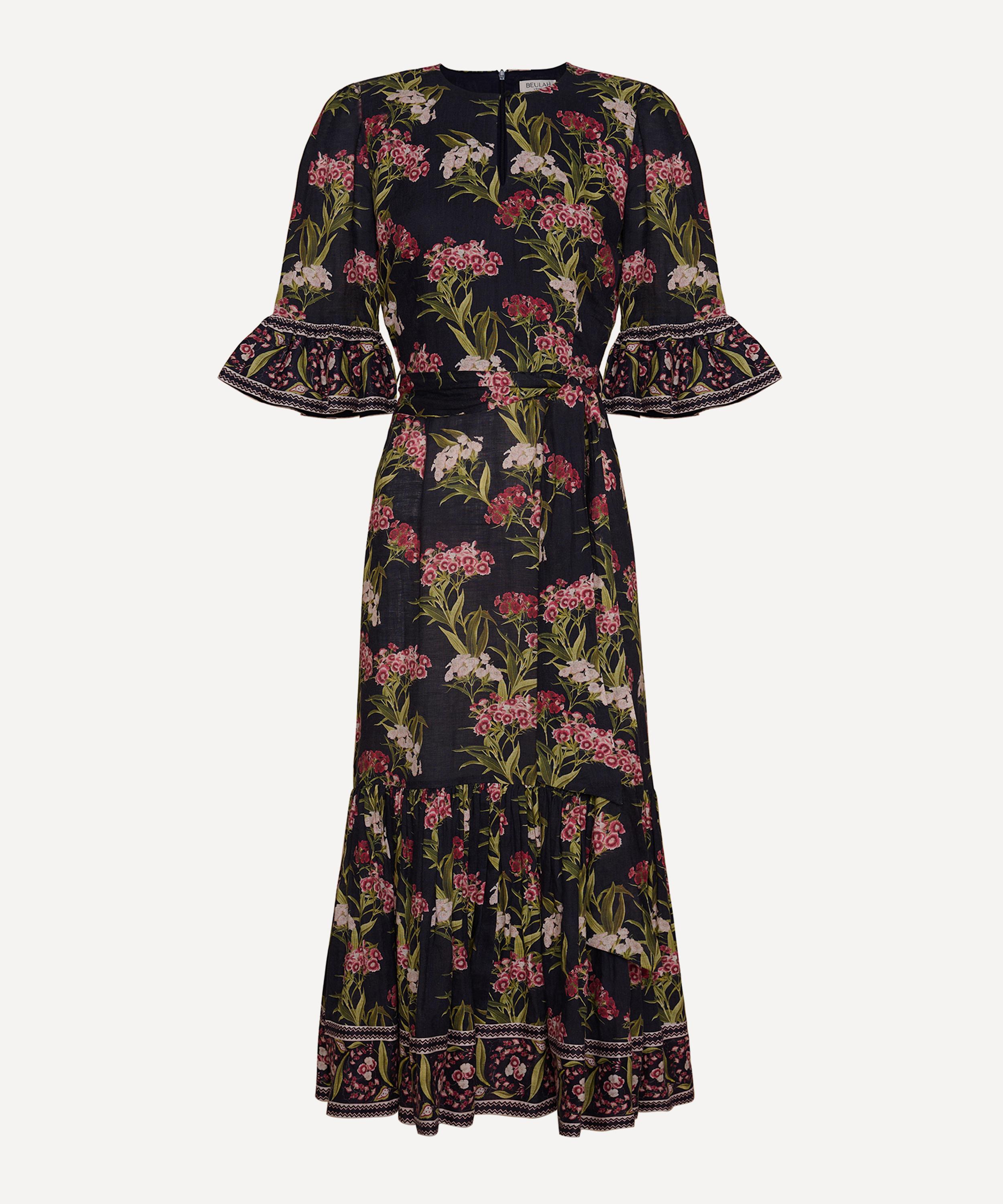 Beulah - Aster Navy Geranium Dress