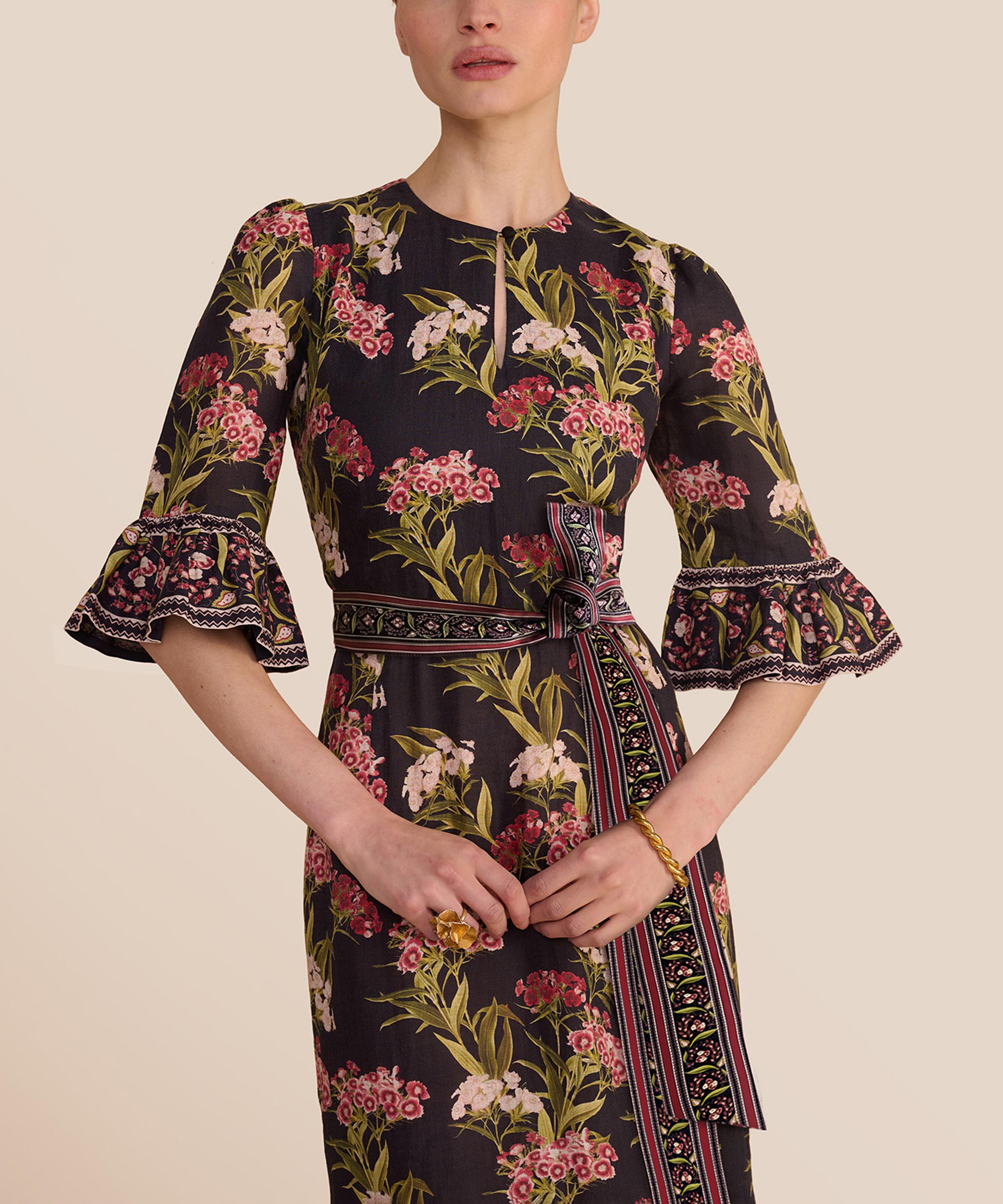 Beulah - Aster Navy Geranium Dress image number 2