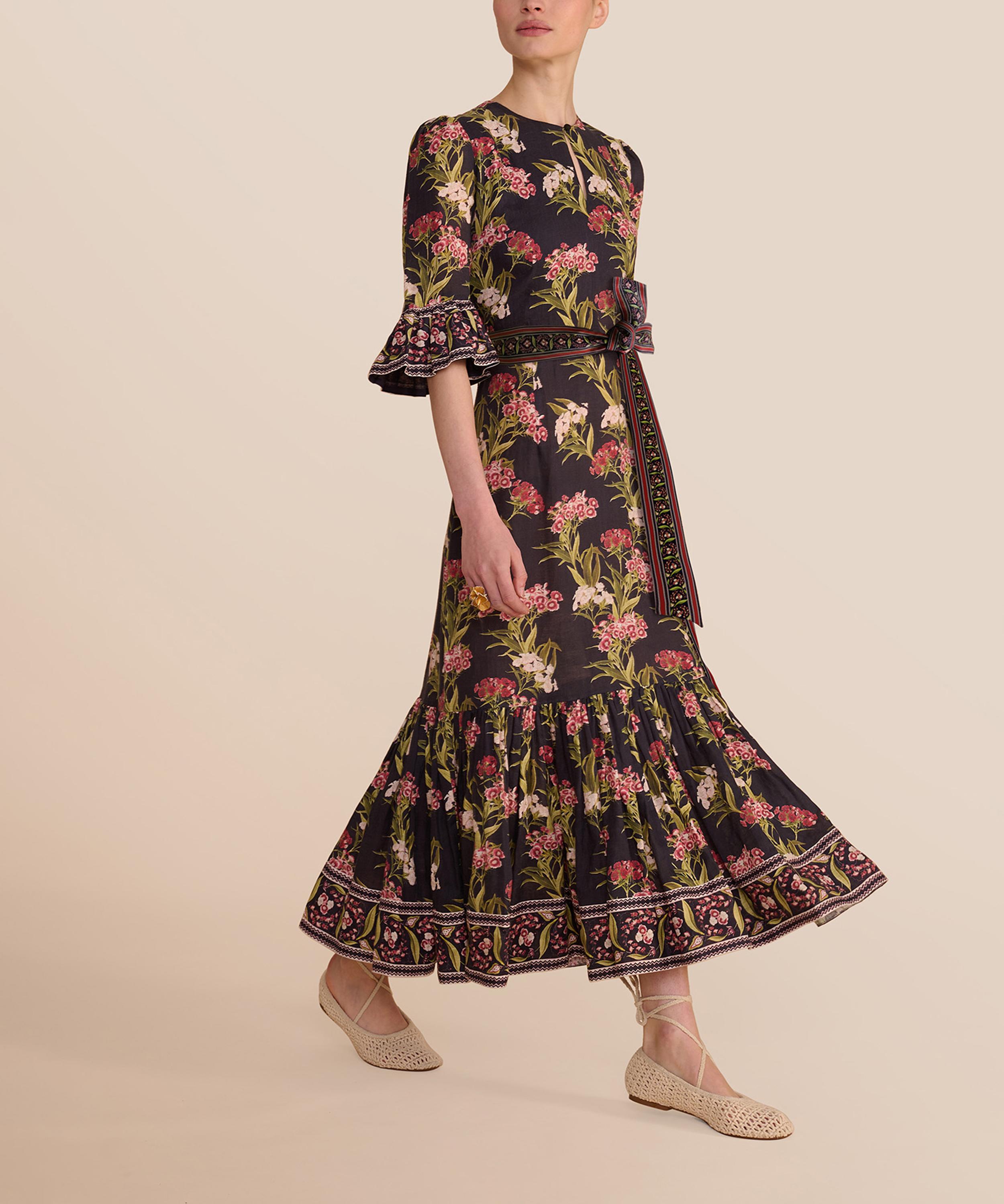 Beulah - Aster Navy Geranium Dress image number 3