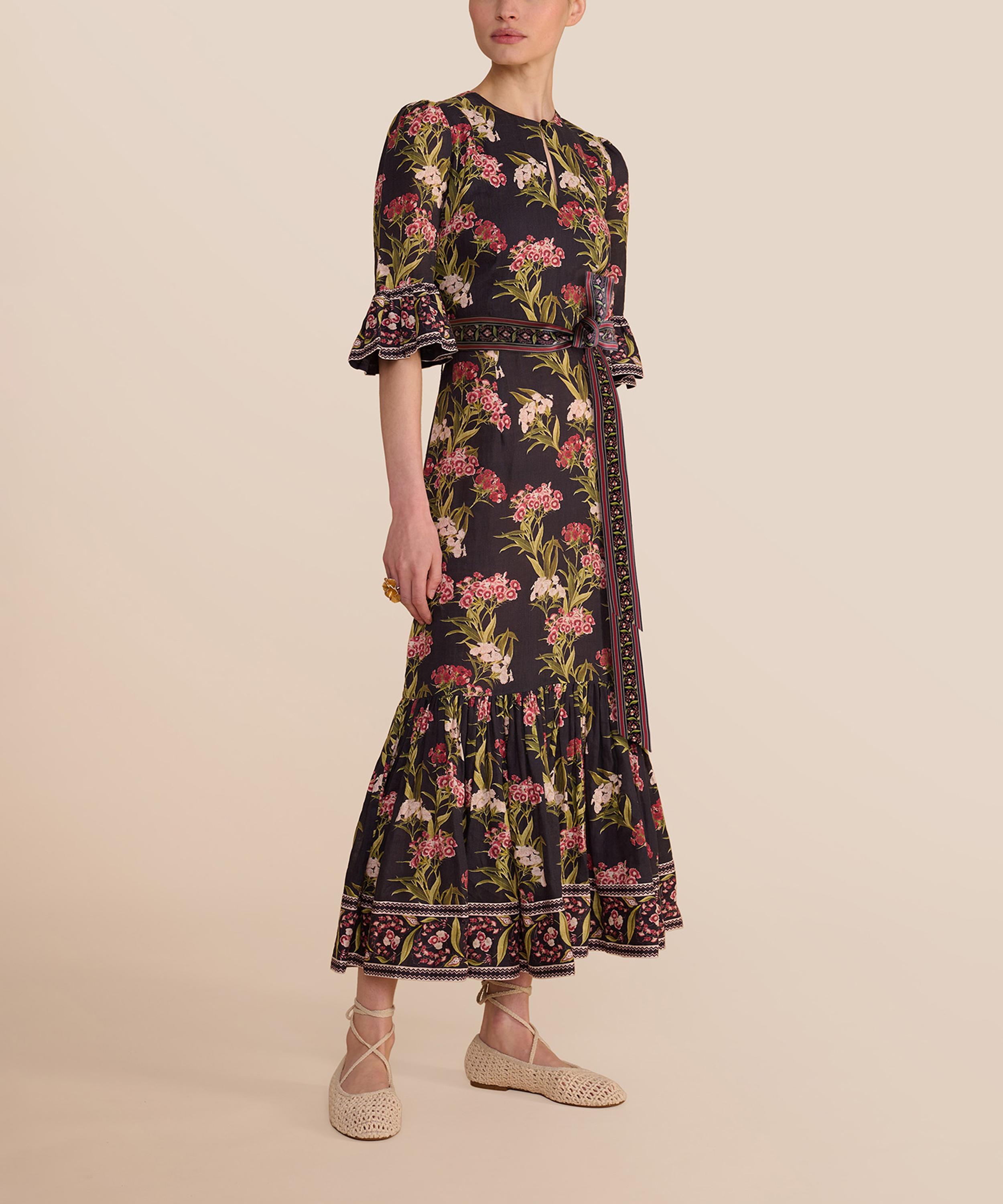 Beulah - Aster Navy Geranium Dress image number 4