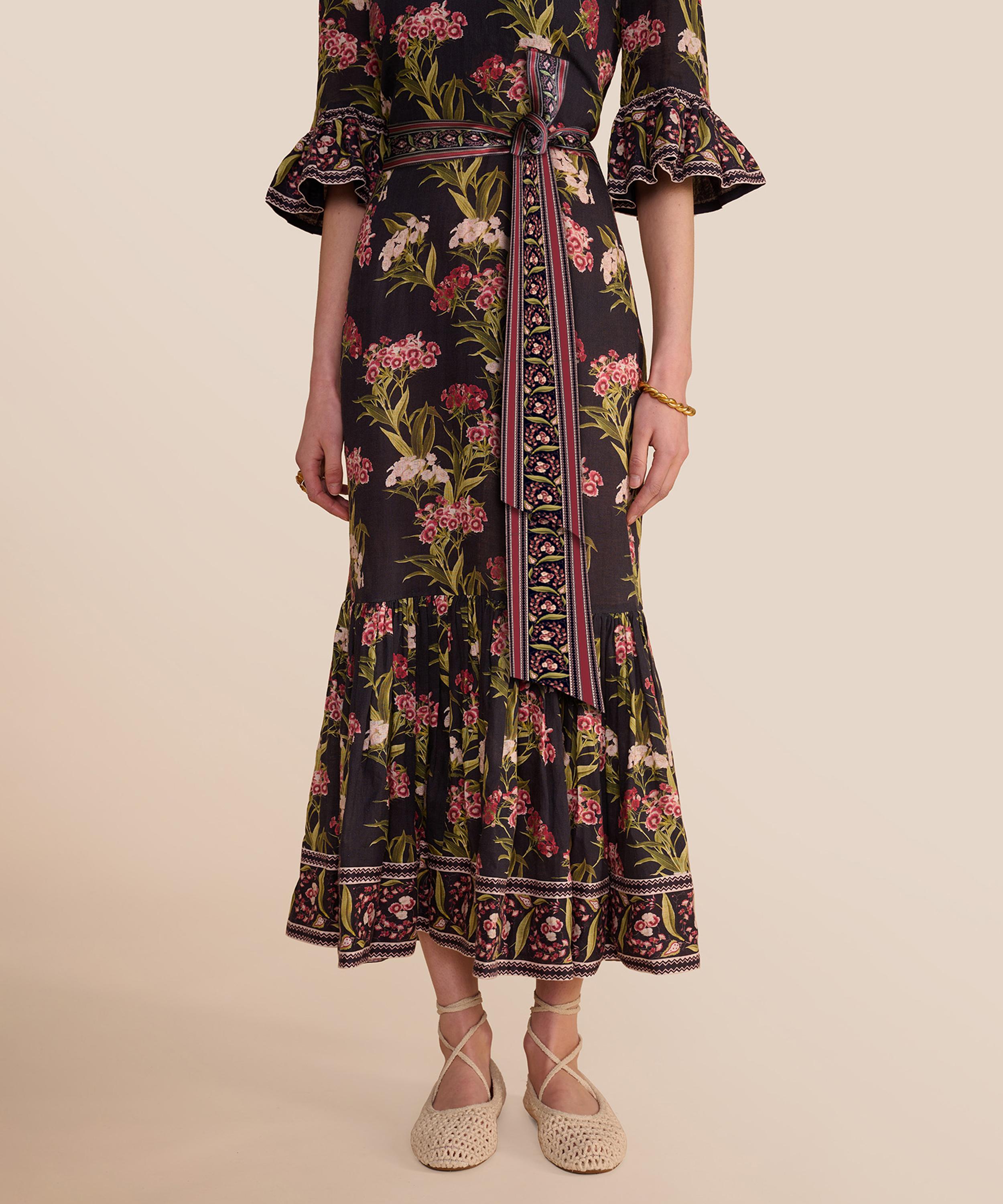 Beulah - Aster Navy Geranium Dress image number 5