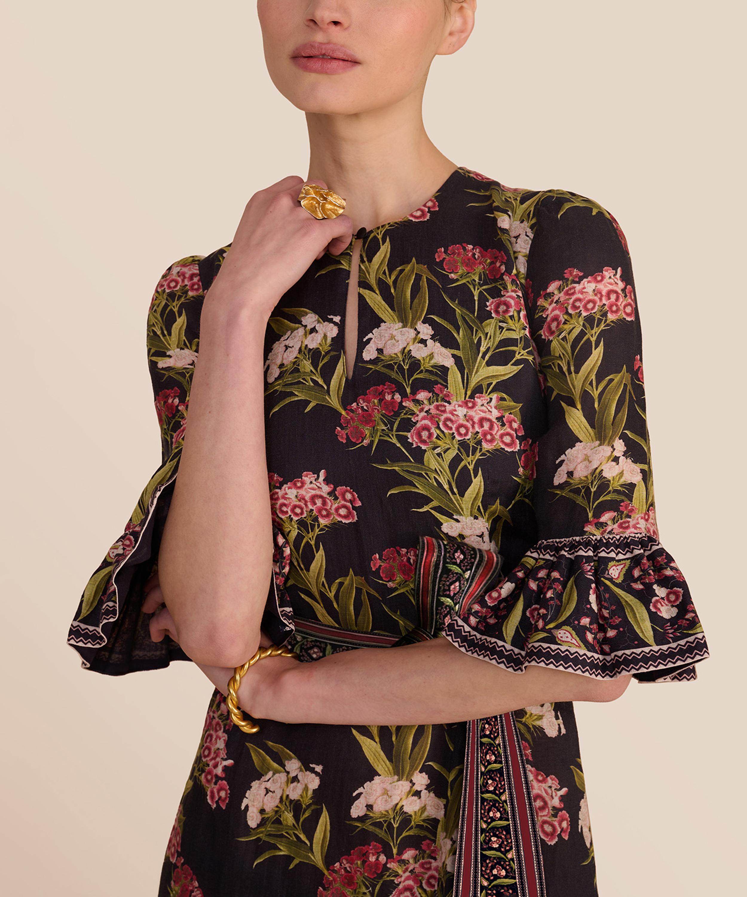 Beulah - Aster Navy Geranium Dress image number 7