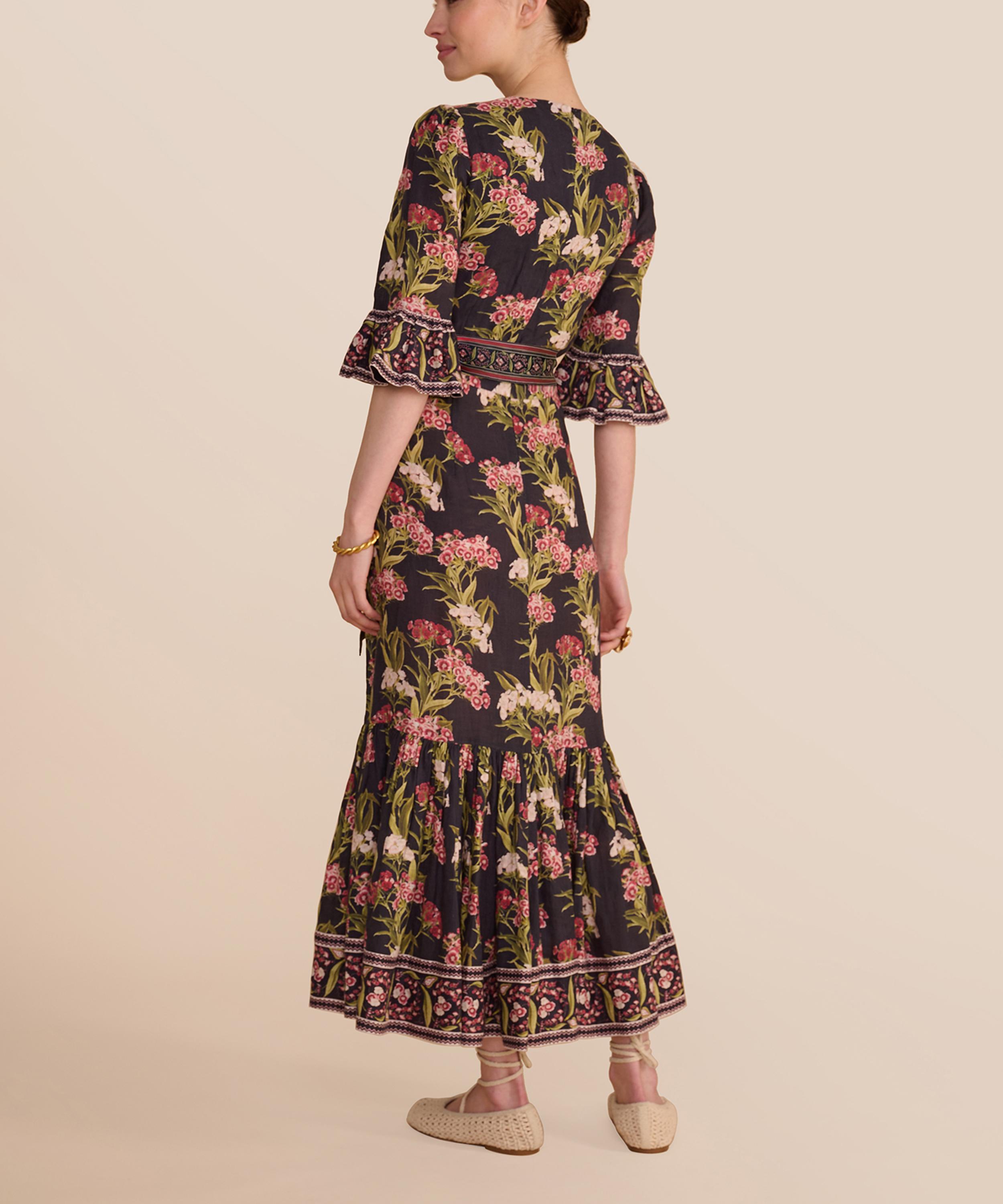 Beulah - Aster Navy Geranium Dress image number 8