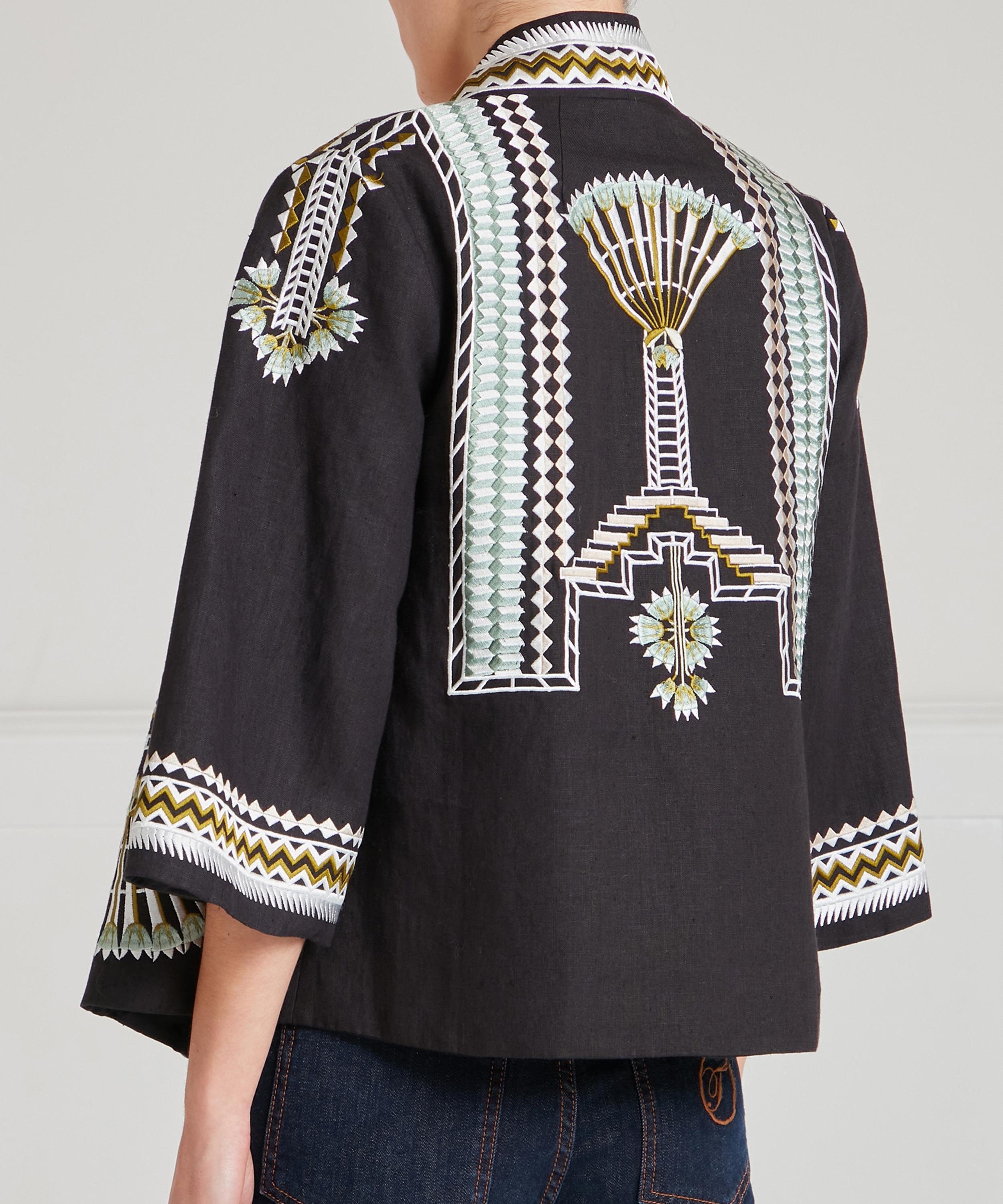 Temperley London - Avalon Linen Jacket image number 4