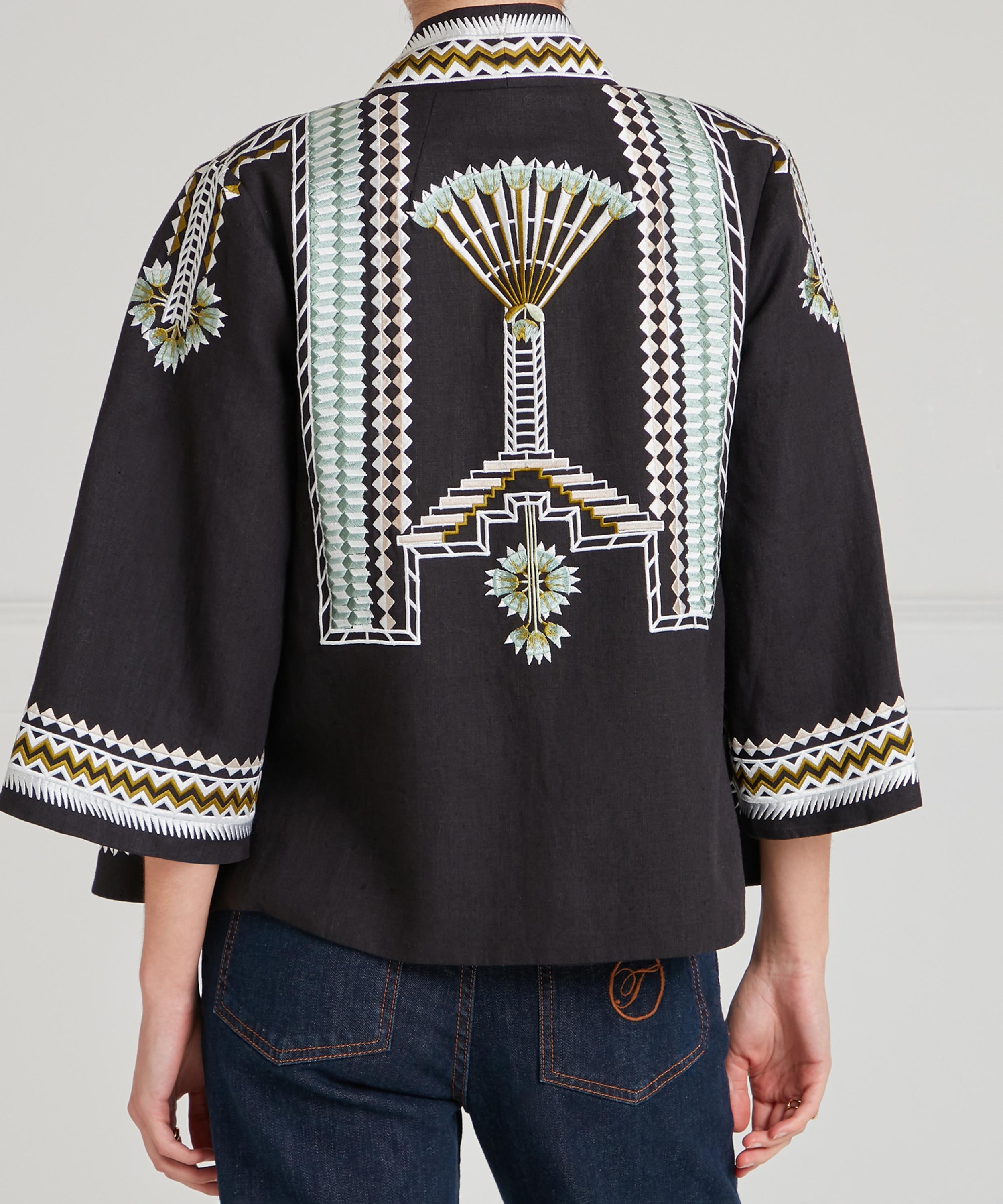 Temperley London - Avalon Linen Jacket image number 5