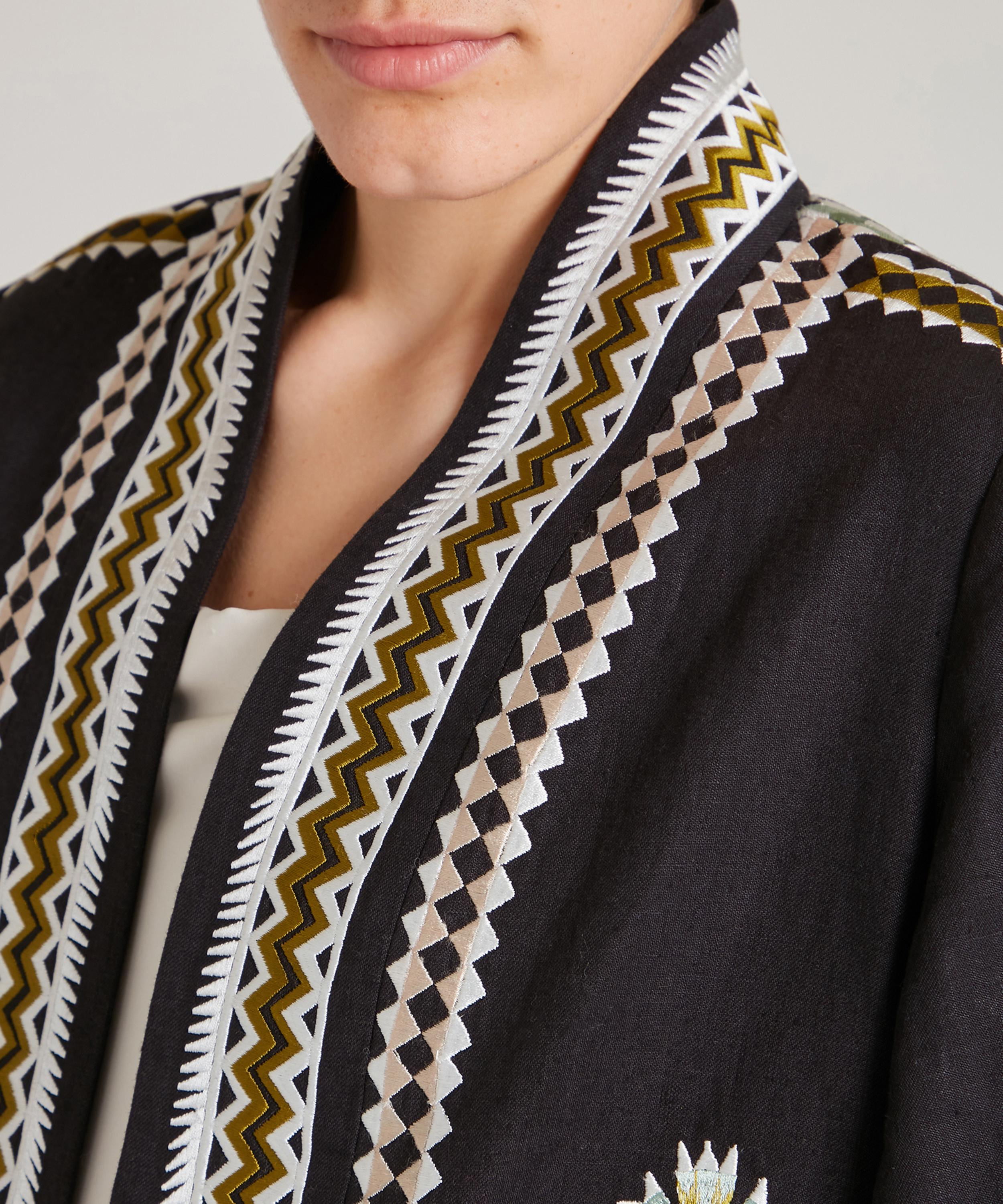 Temperley London - Avalon Linen Jacket image number 8
