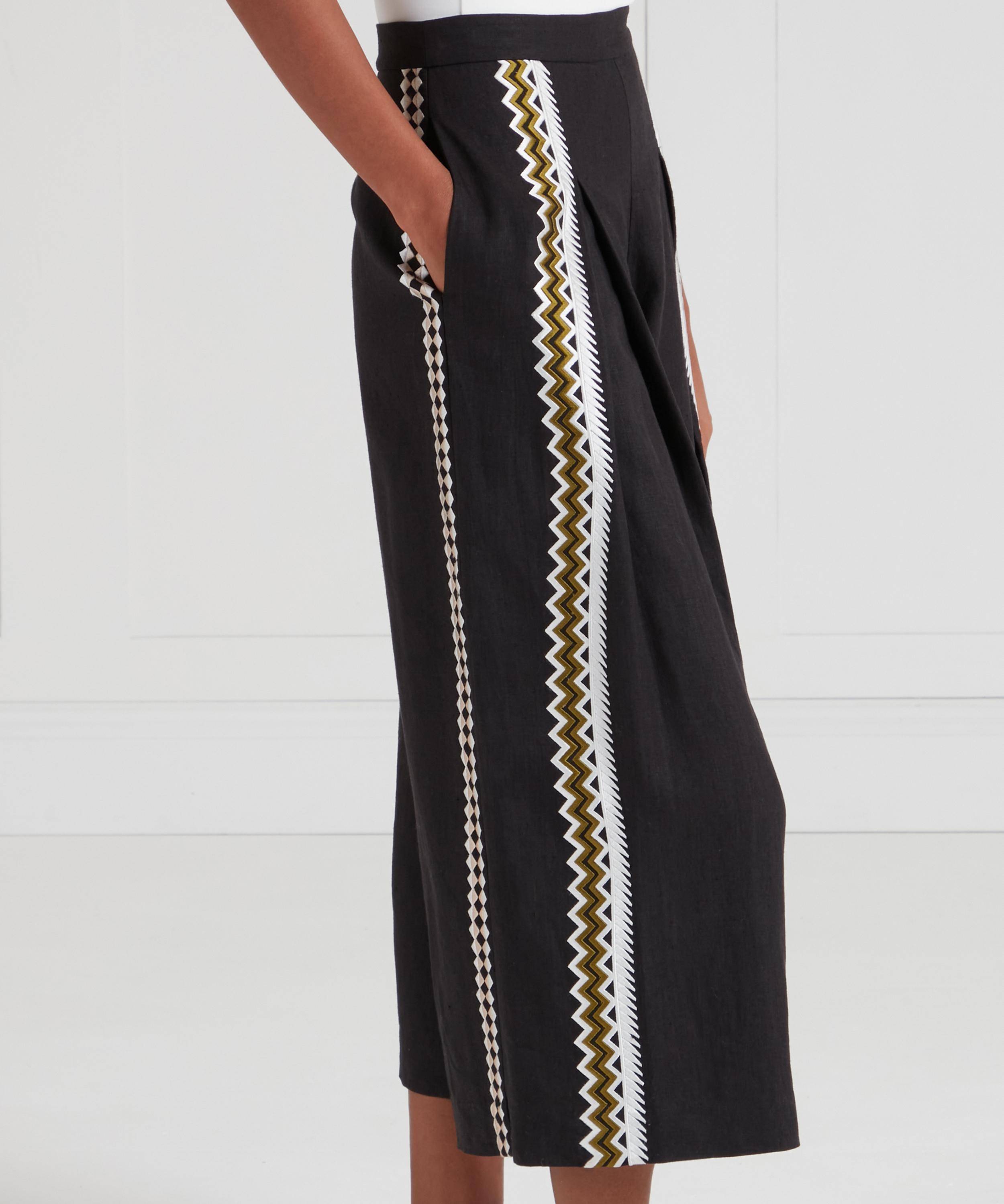 Temperley London - Avalon Linen Trousers image number 2