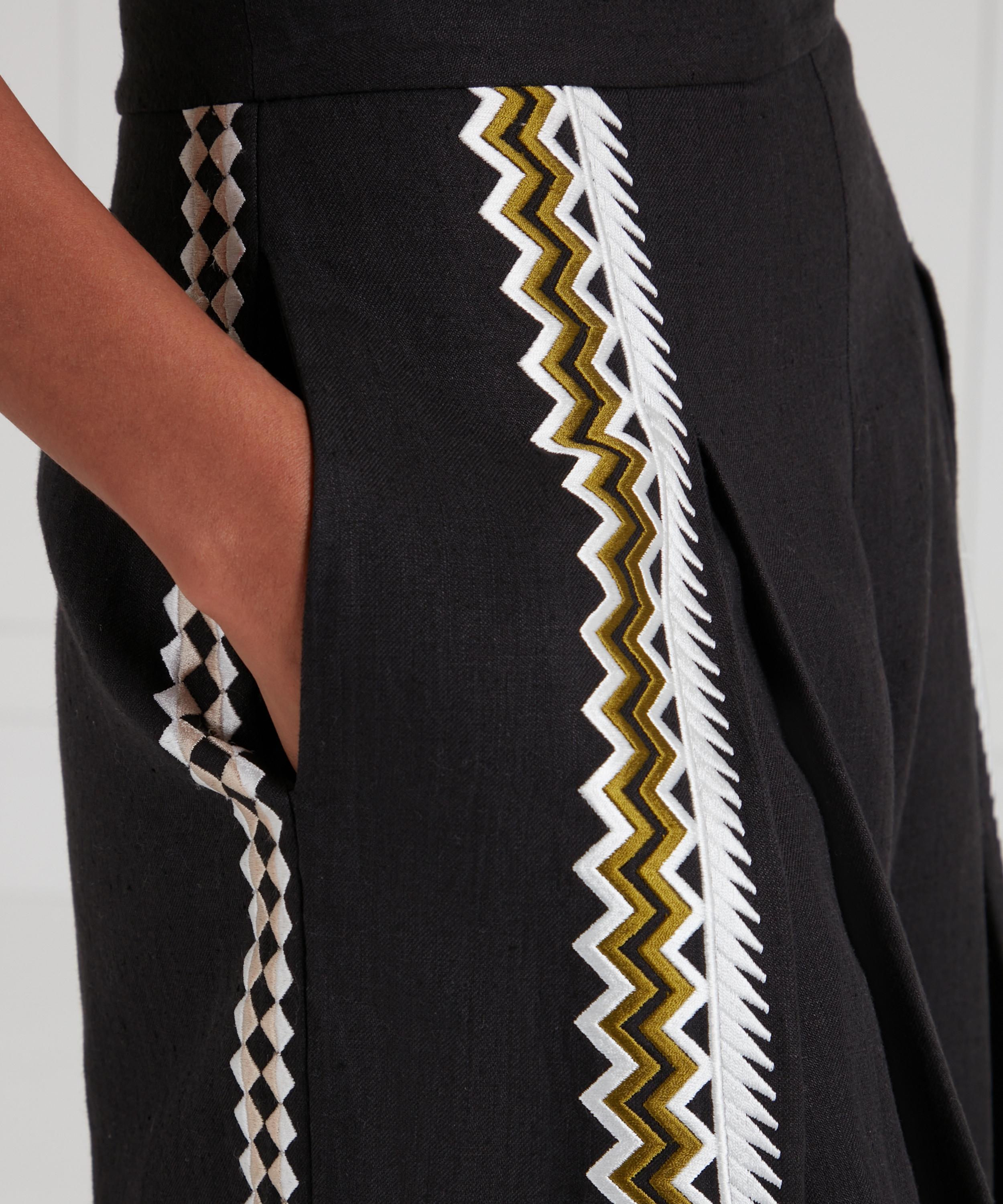 Temperley London - Avalon Linen Trousers image number 3