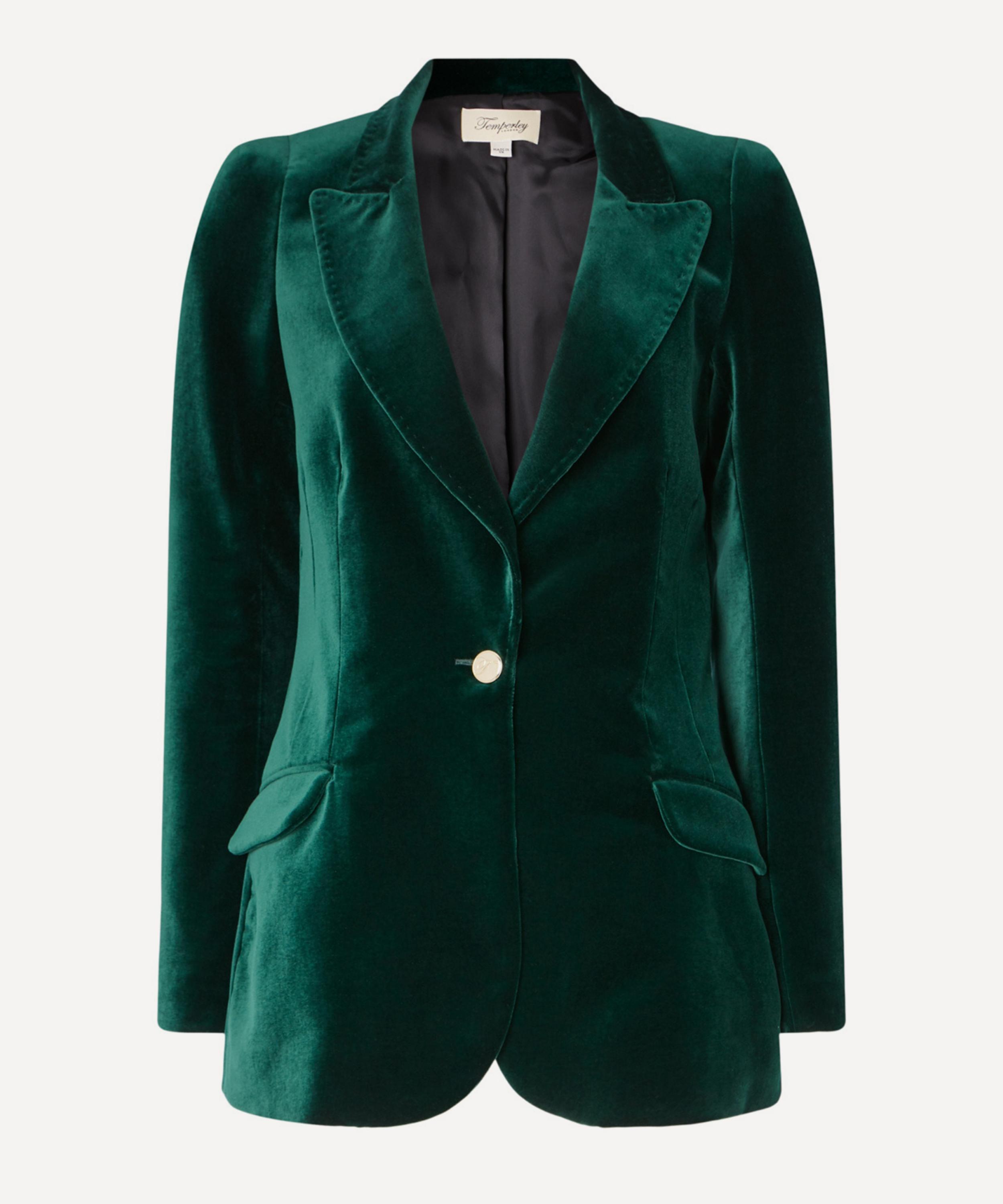 Temperley London - Clove Emerald Velvet Jacket