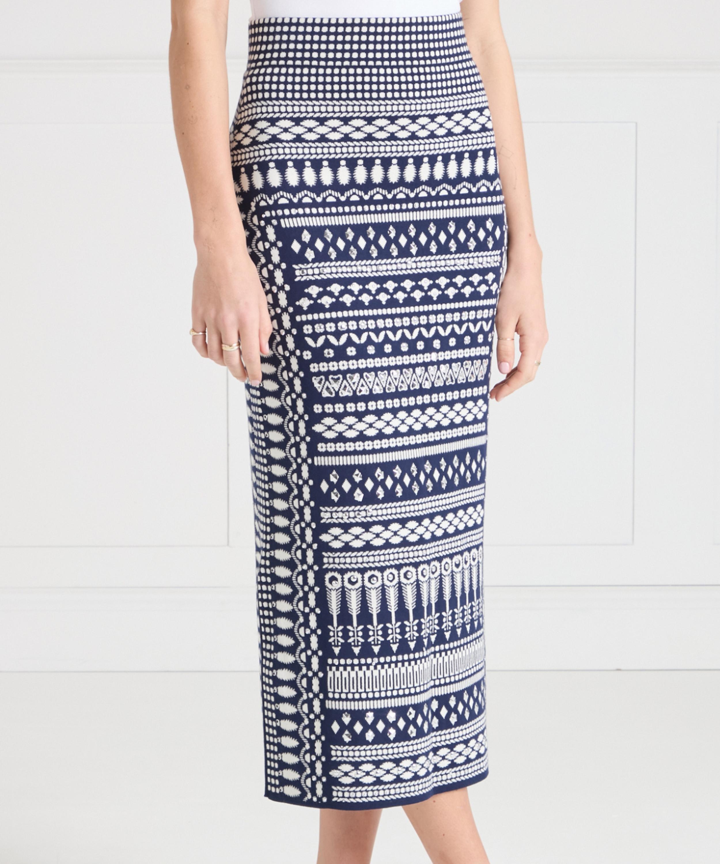 Temperley London - Tlalli Knit Skirt image number 1