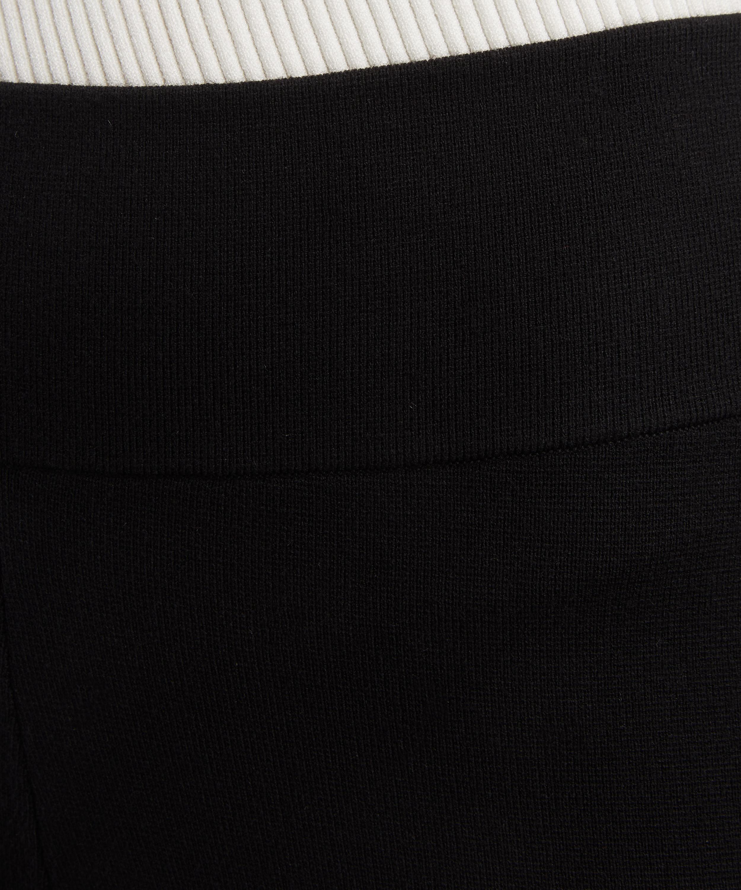 Toteme - Black Capri Knit Leggings image number 4