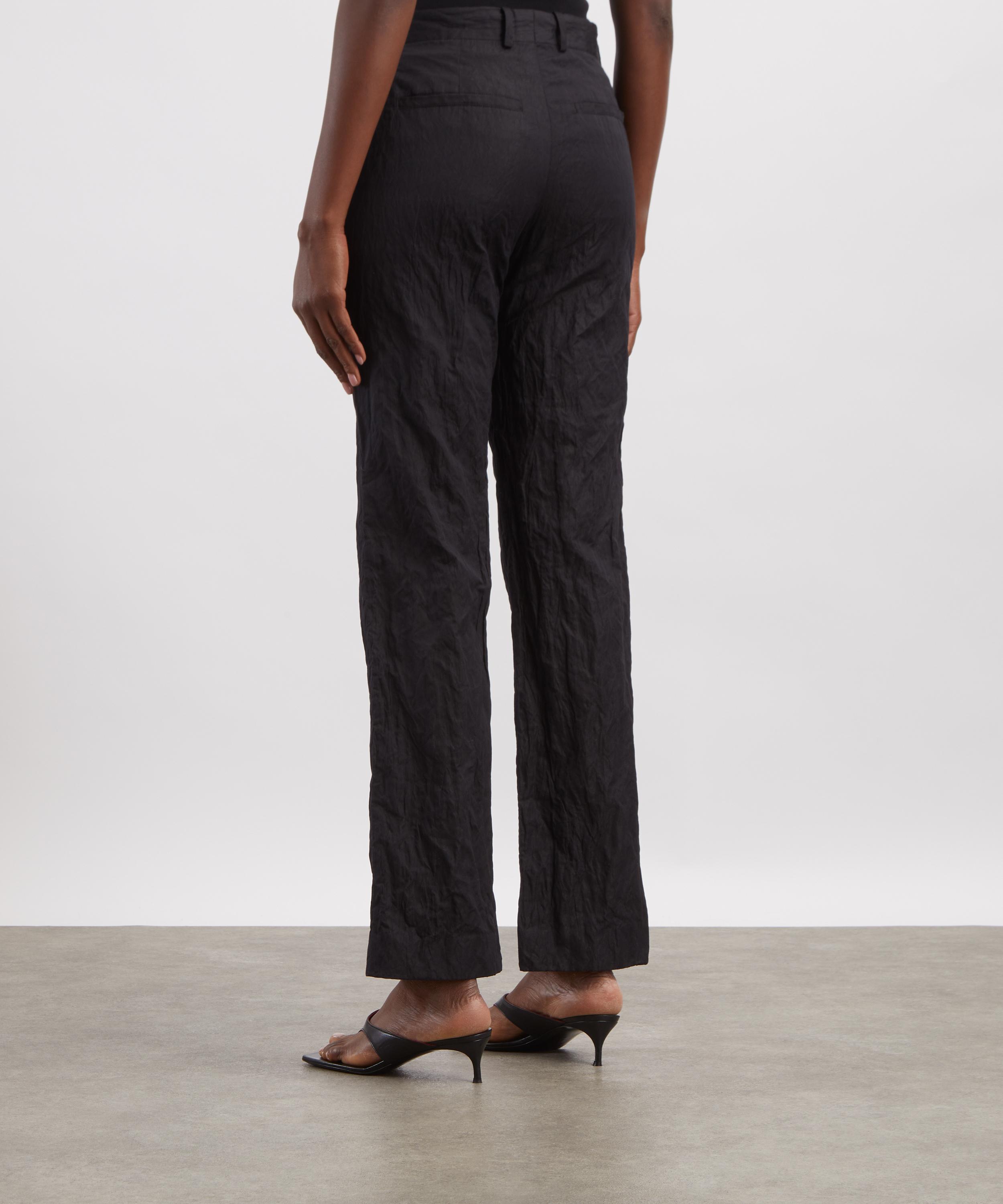 Toteme - Crinkled Cotton Trousers image number 3