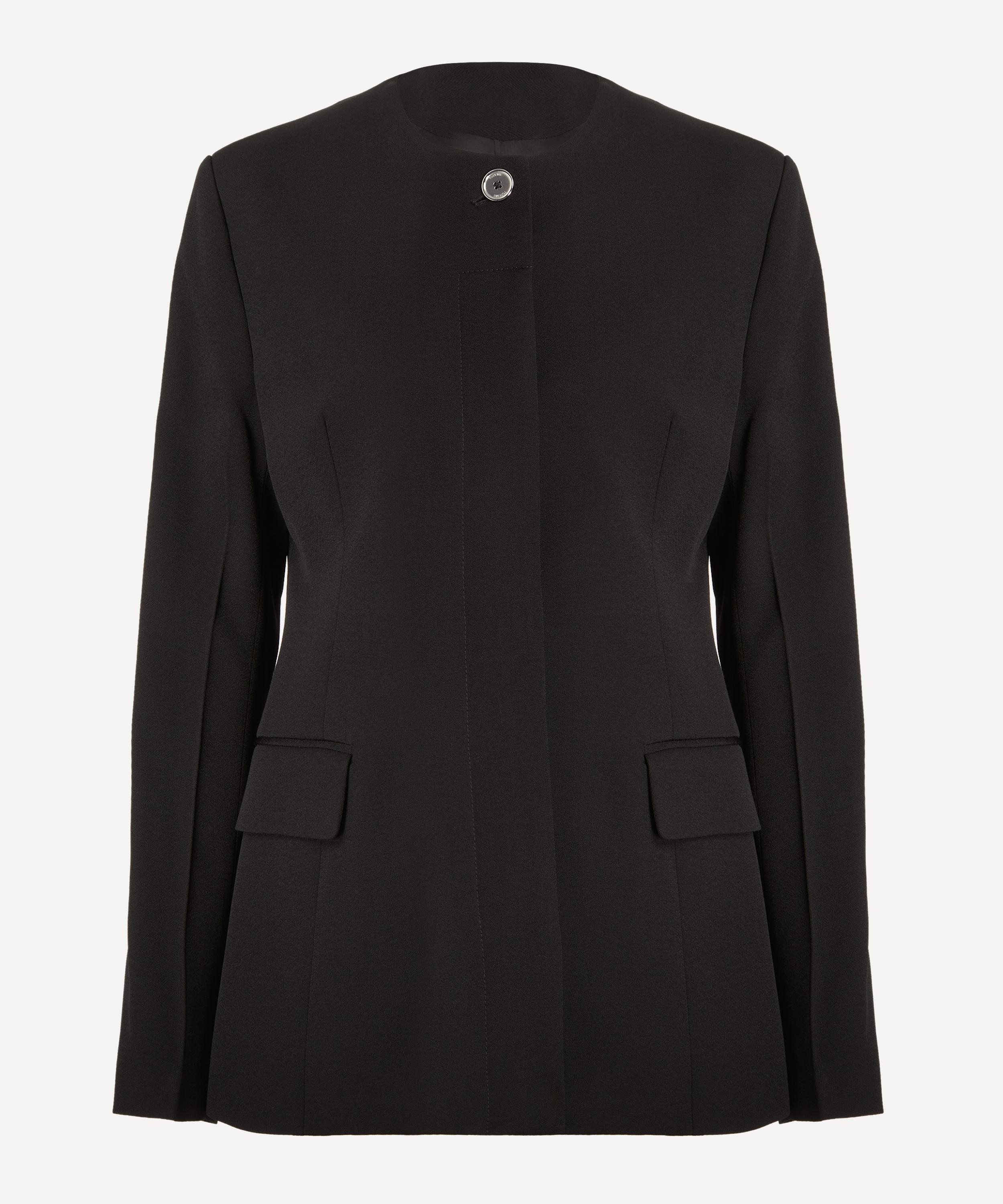 Toteme - Black Collarless Evening Jacket