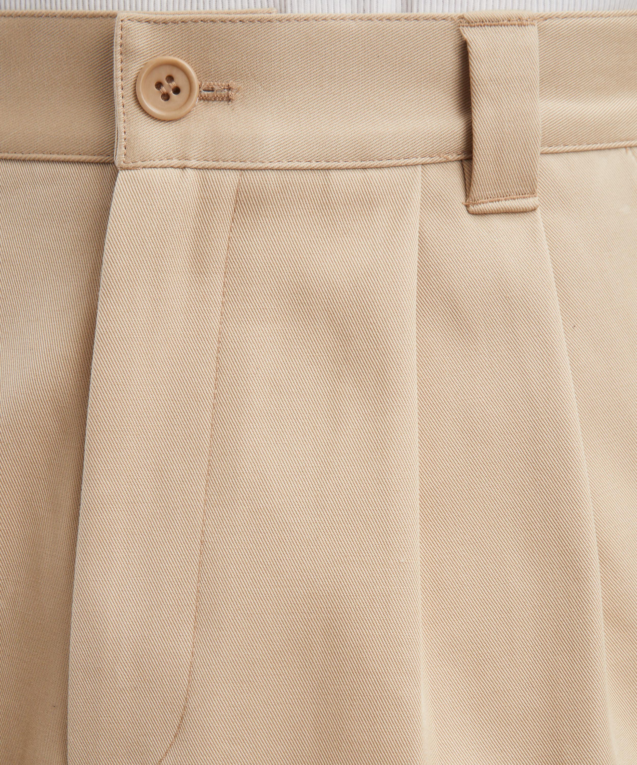 A.P.C. - Ricky Beige Cotton Gabardine Trousers image number 4