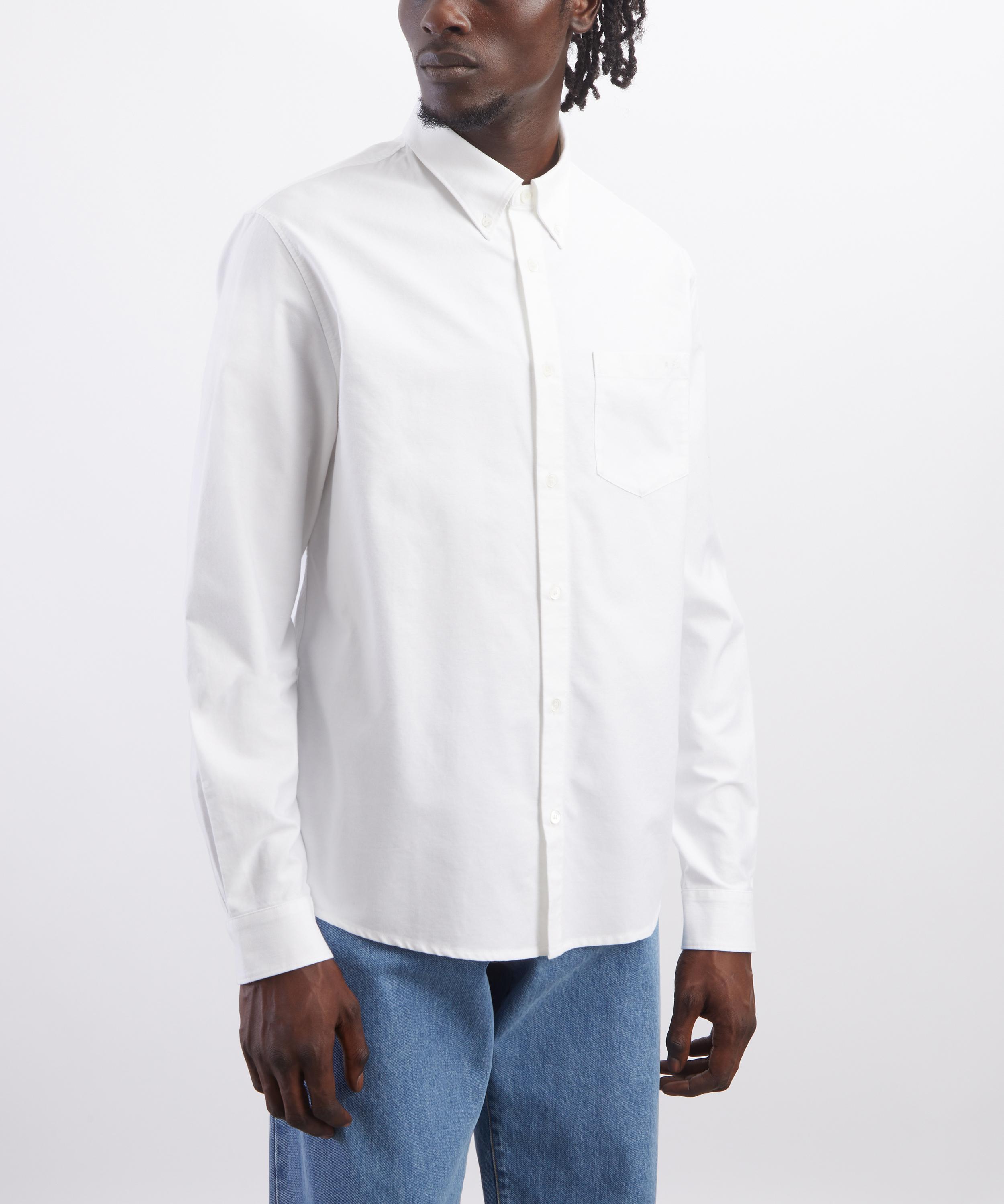 A.P.C. - White New Greg Straight-Cut Shirt image number 2