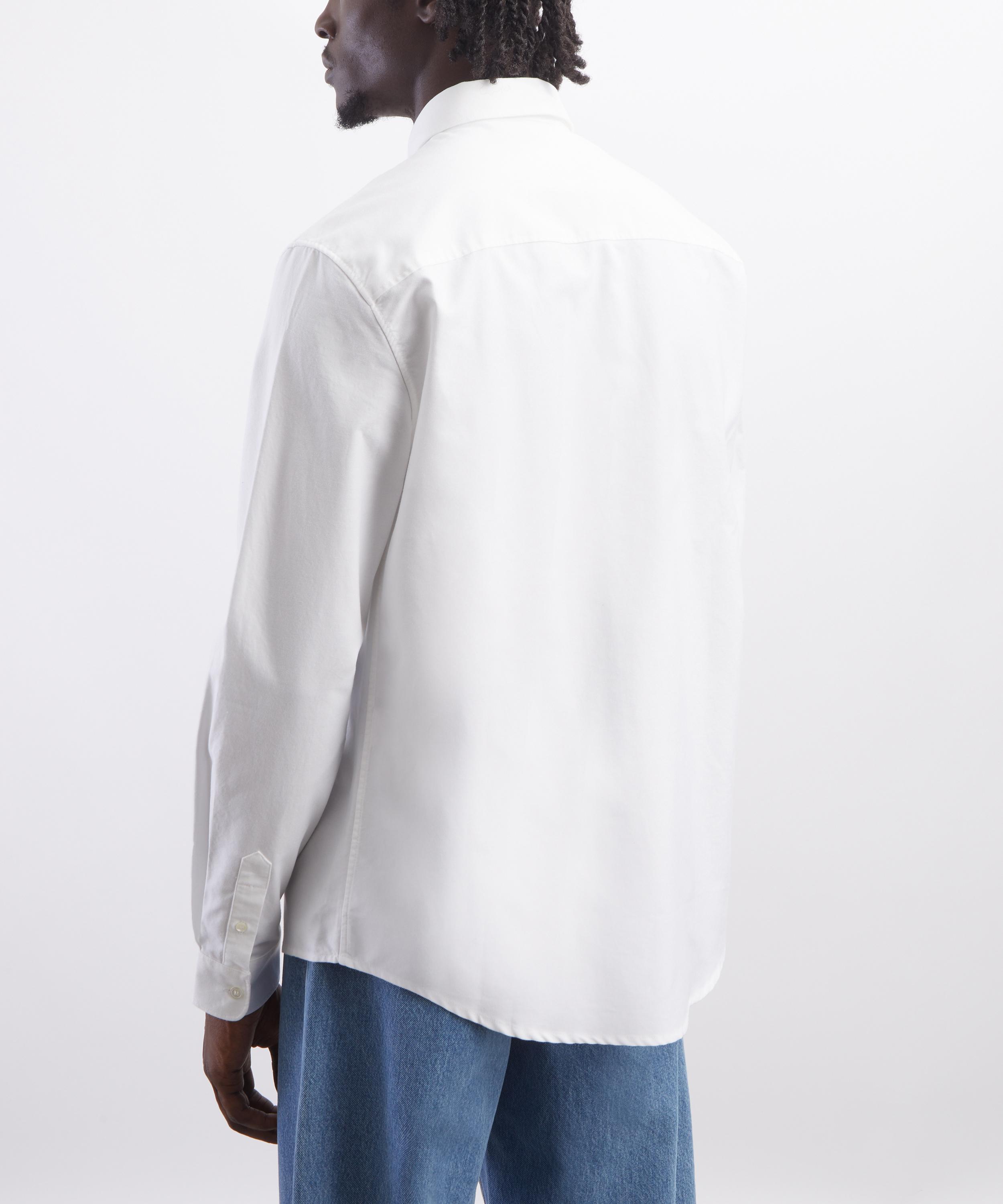 A.P.C. - White New Greg Straight-Cut Shirt image number 3