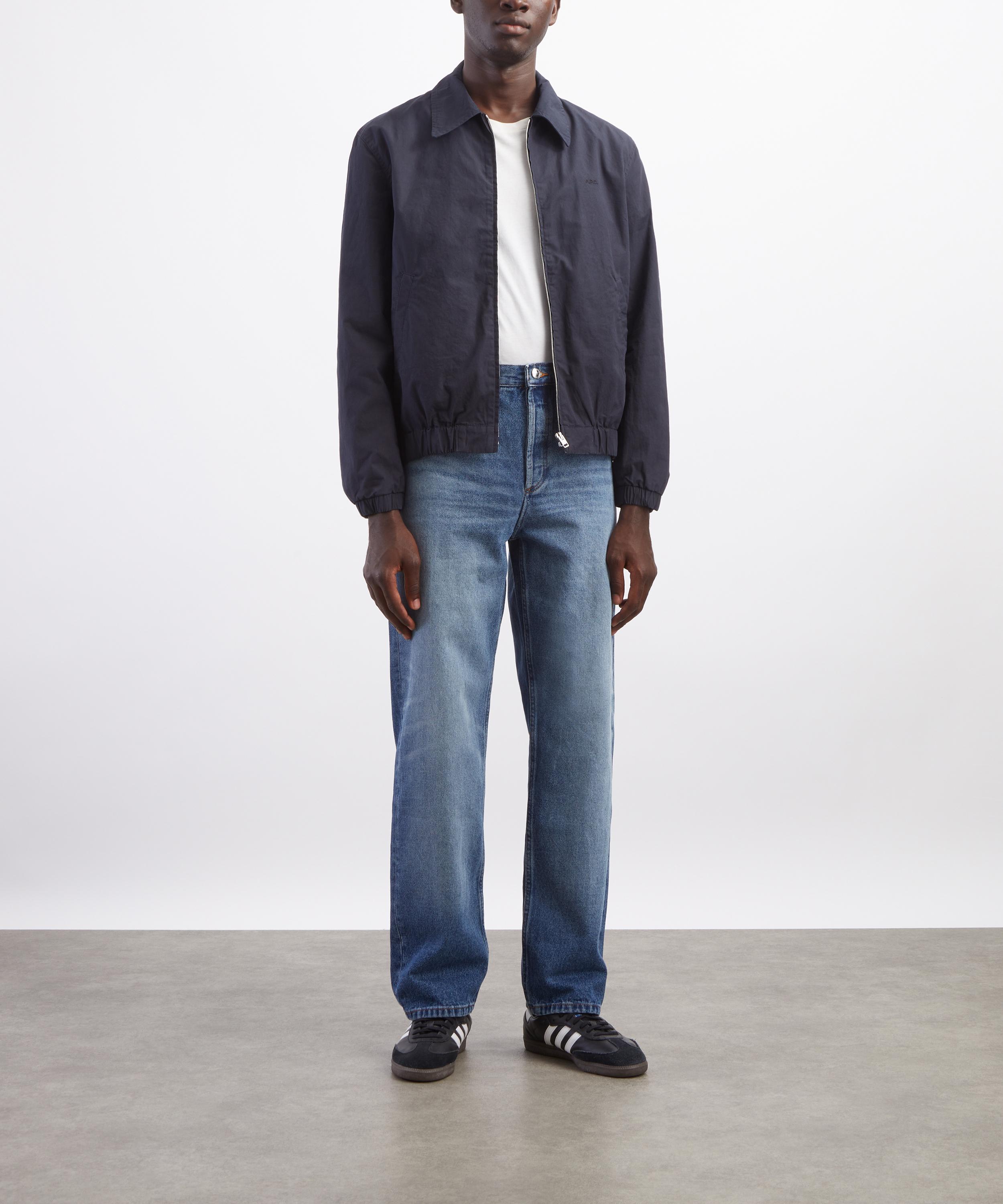 A.P.C. - Navy William Cotton Jacket image number 1