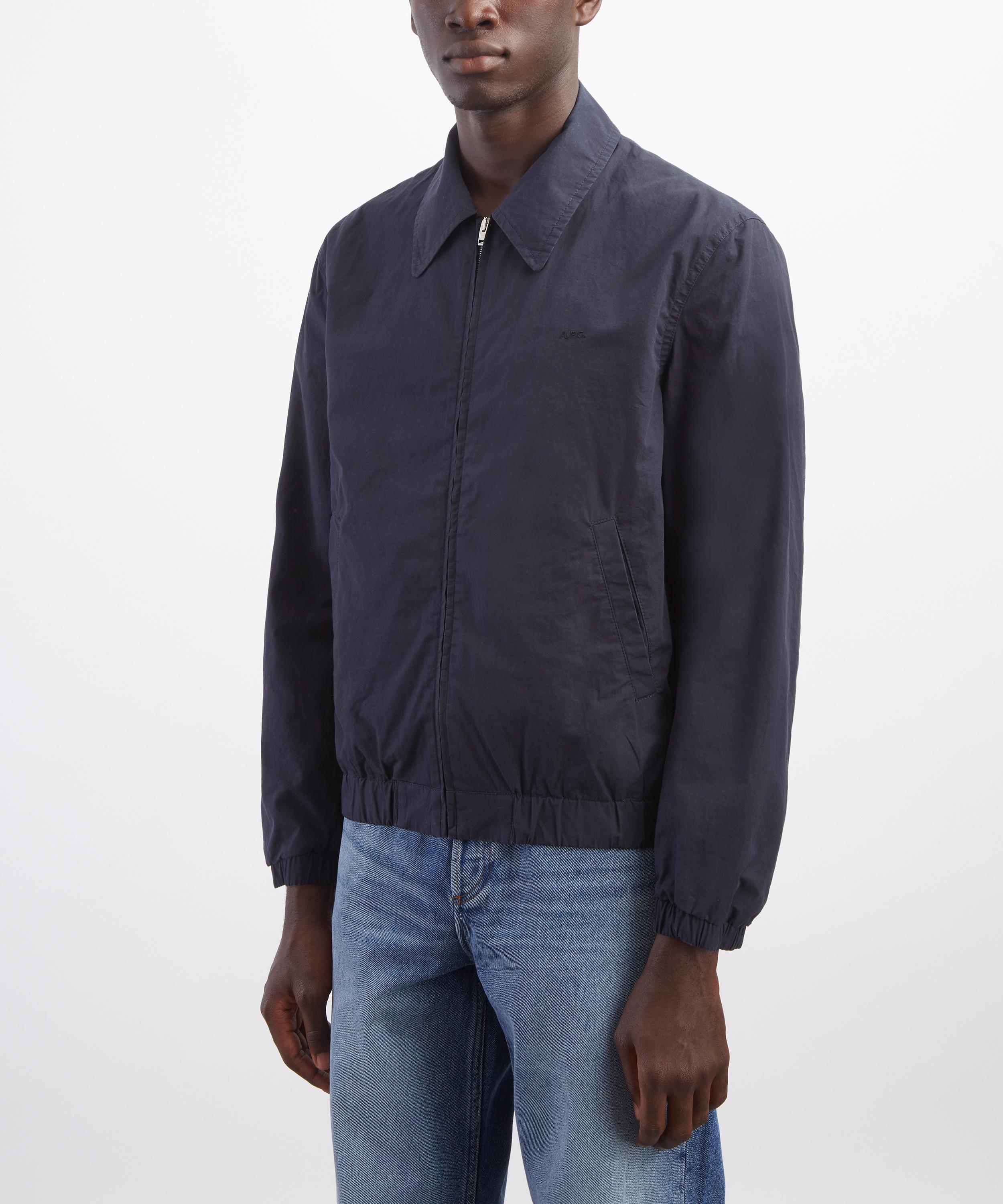 A.P.C. - Navy William Cotton Jacket image number 2