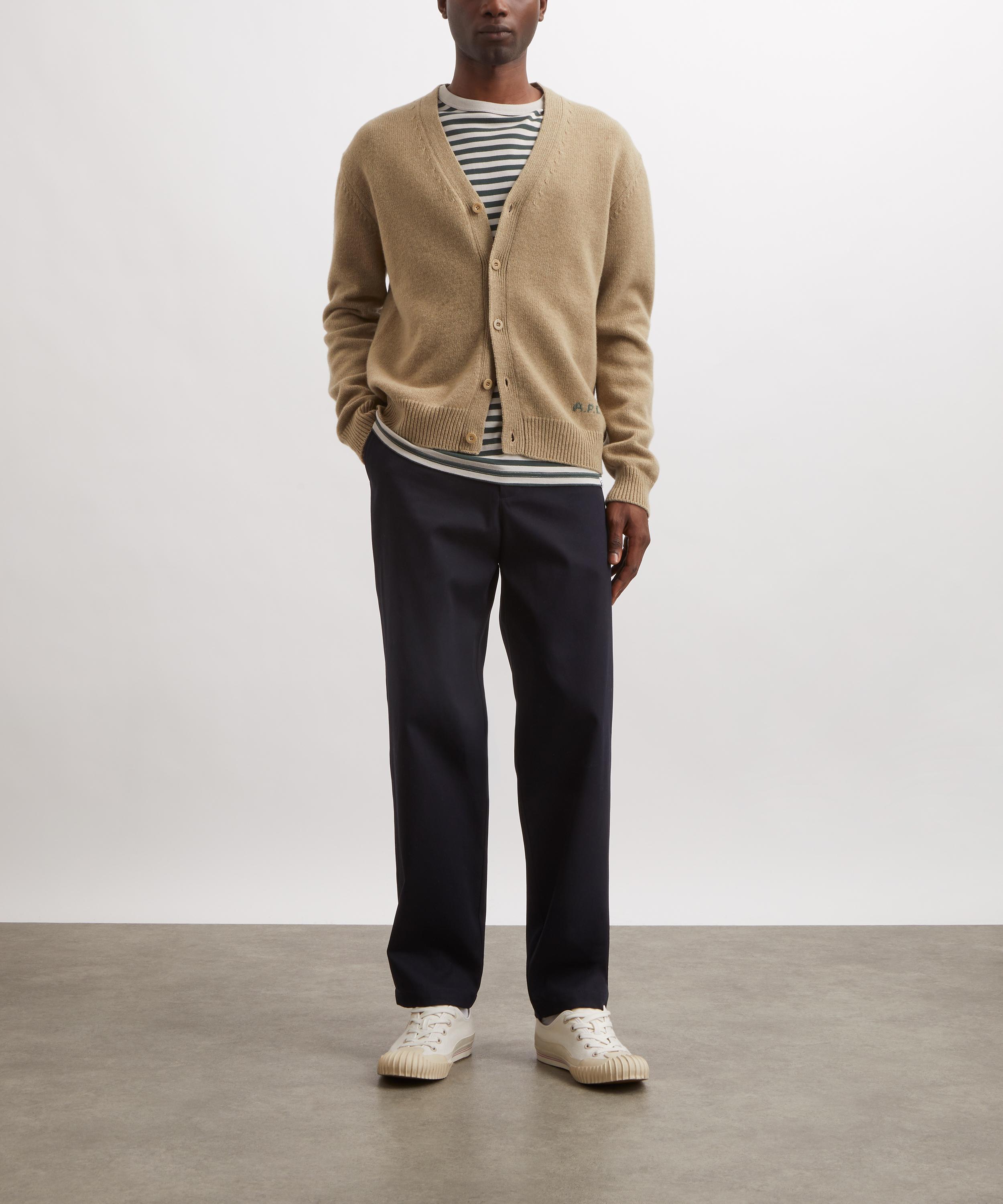 A.P.C. - Lawrence Navy Chino Trousers image number 1