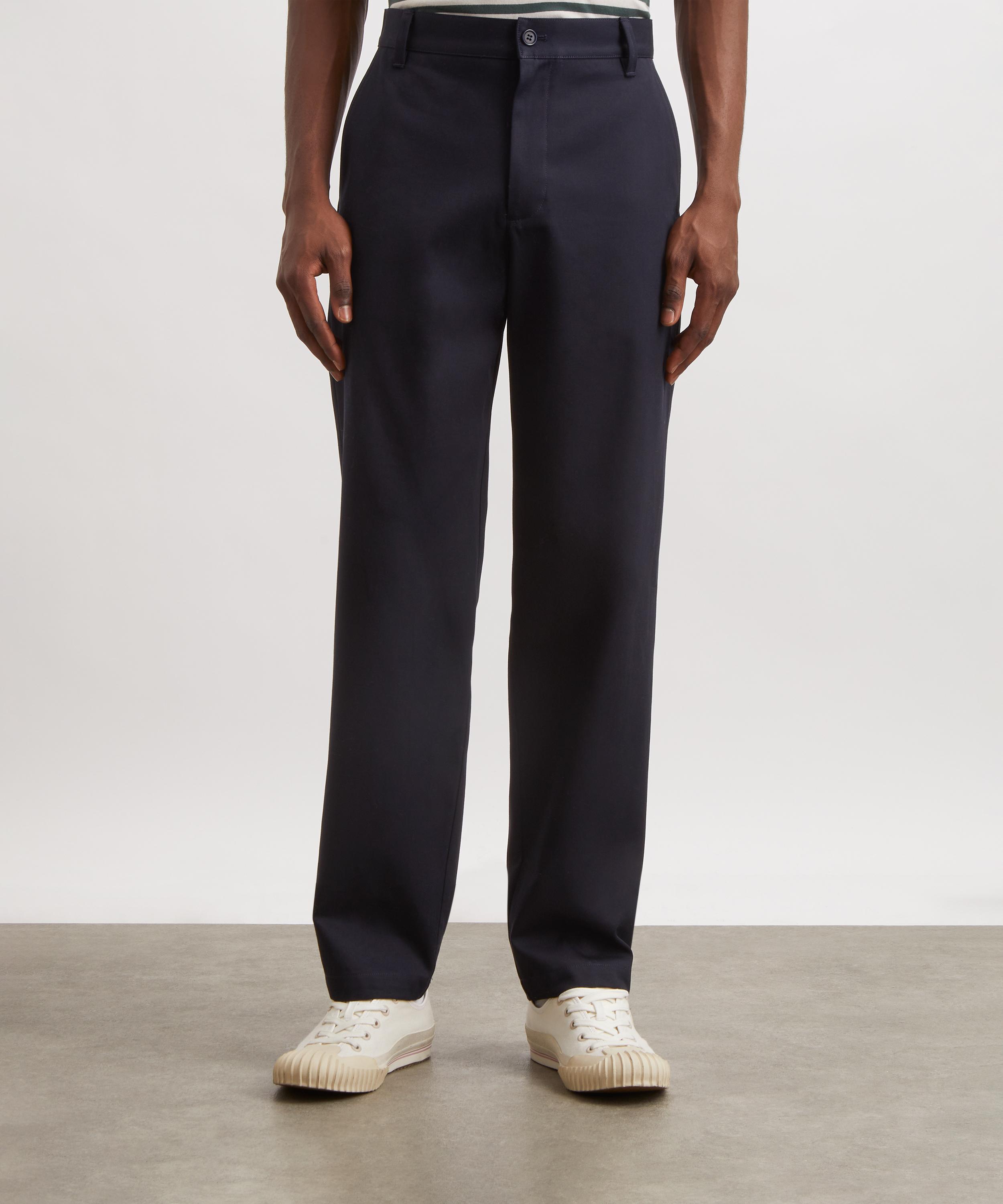 A.P.C. - Lawrence Navy Chino Trousers image number 2
