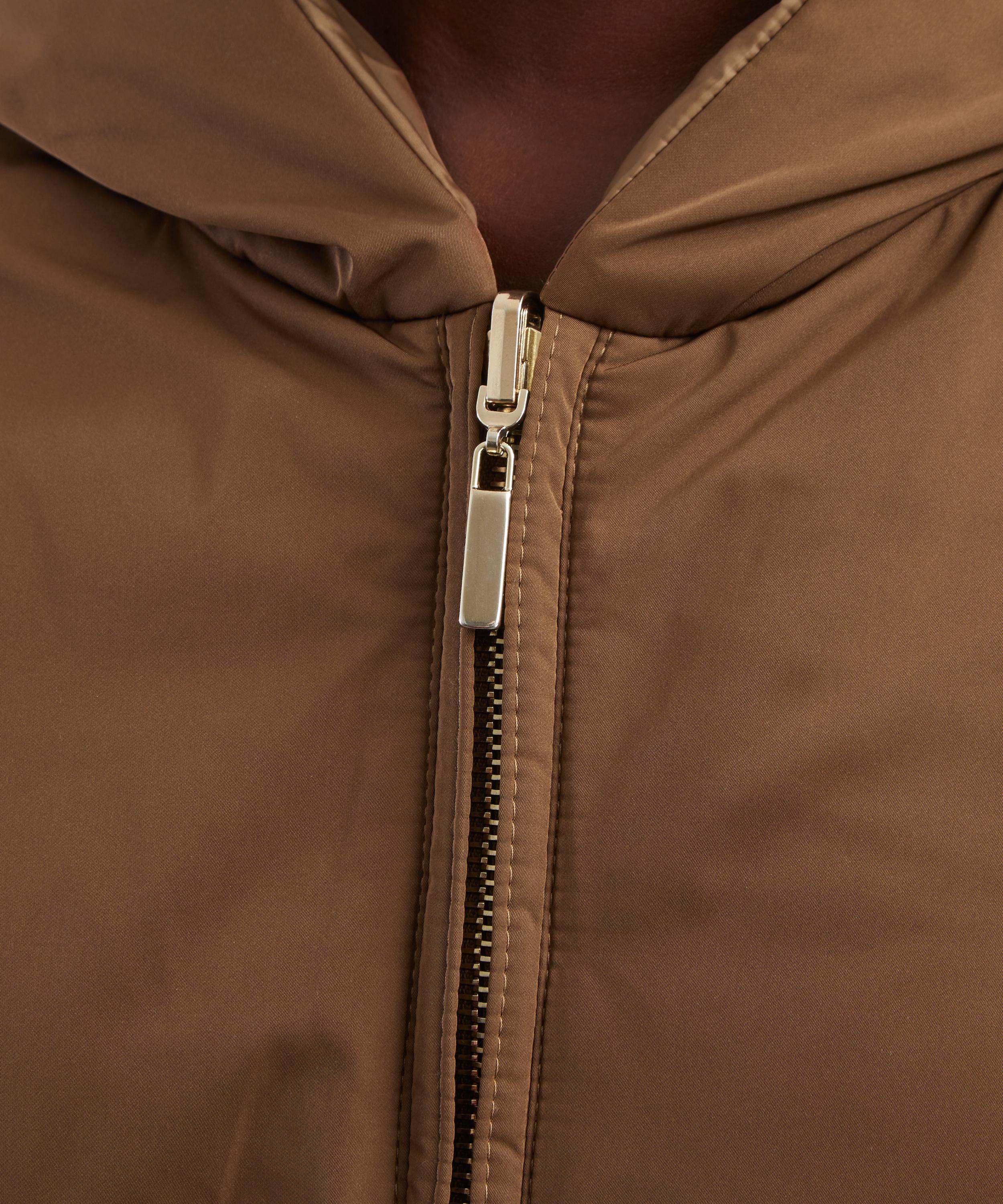 Max Mara - Honey Charme Reversible Padded Water-Repellent Canvas Parka image number 4