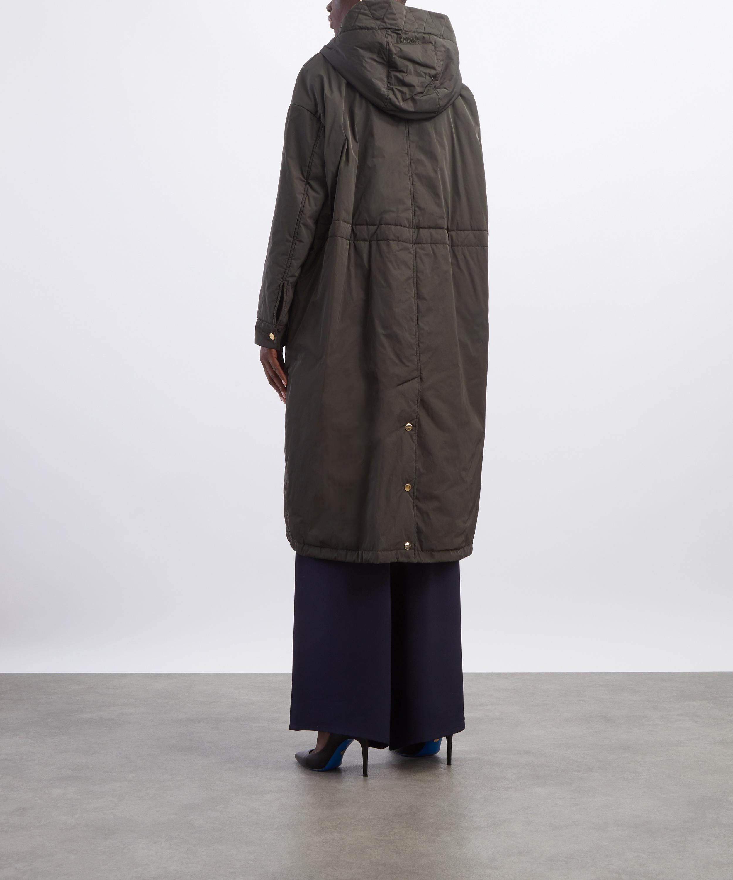 Max Mara - Bosco Long Reversible Padded Radzmir Water-Repellent Canvas Parka image number 3