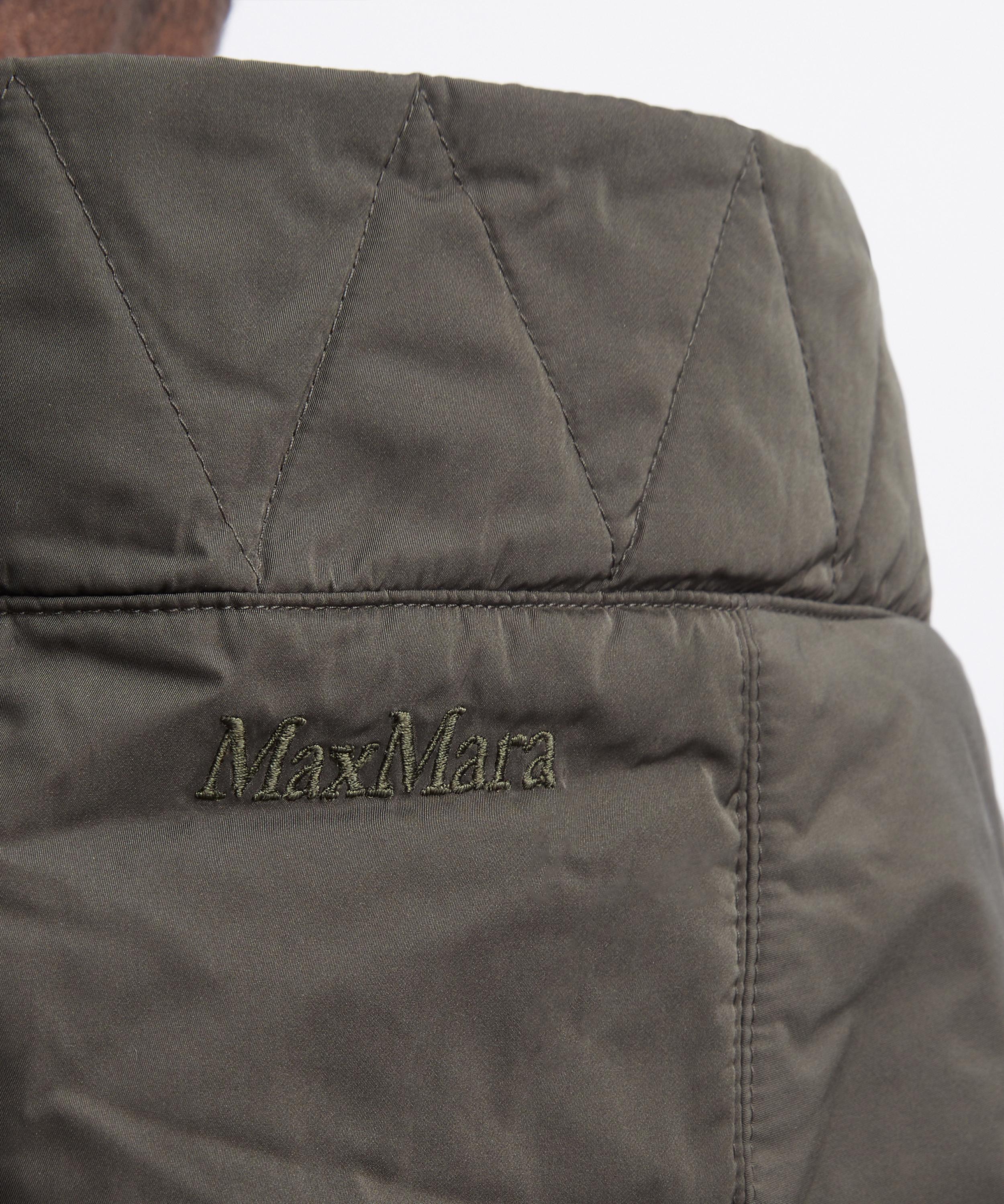 Max Mara - Bosco Long Reversible Padded Radzmir Water-Repellent Canvas Parka image number 4