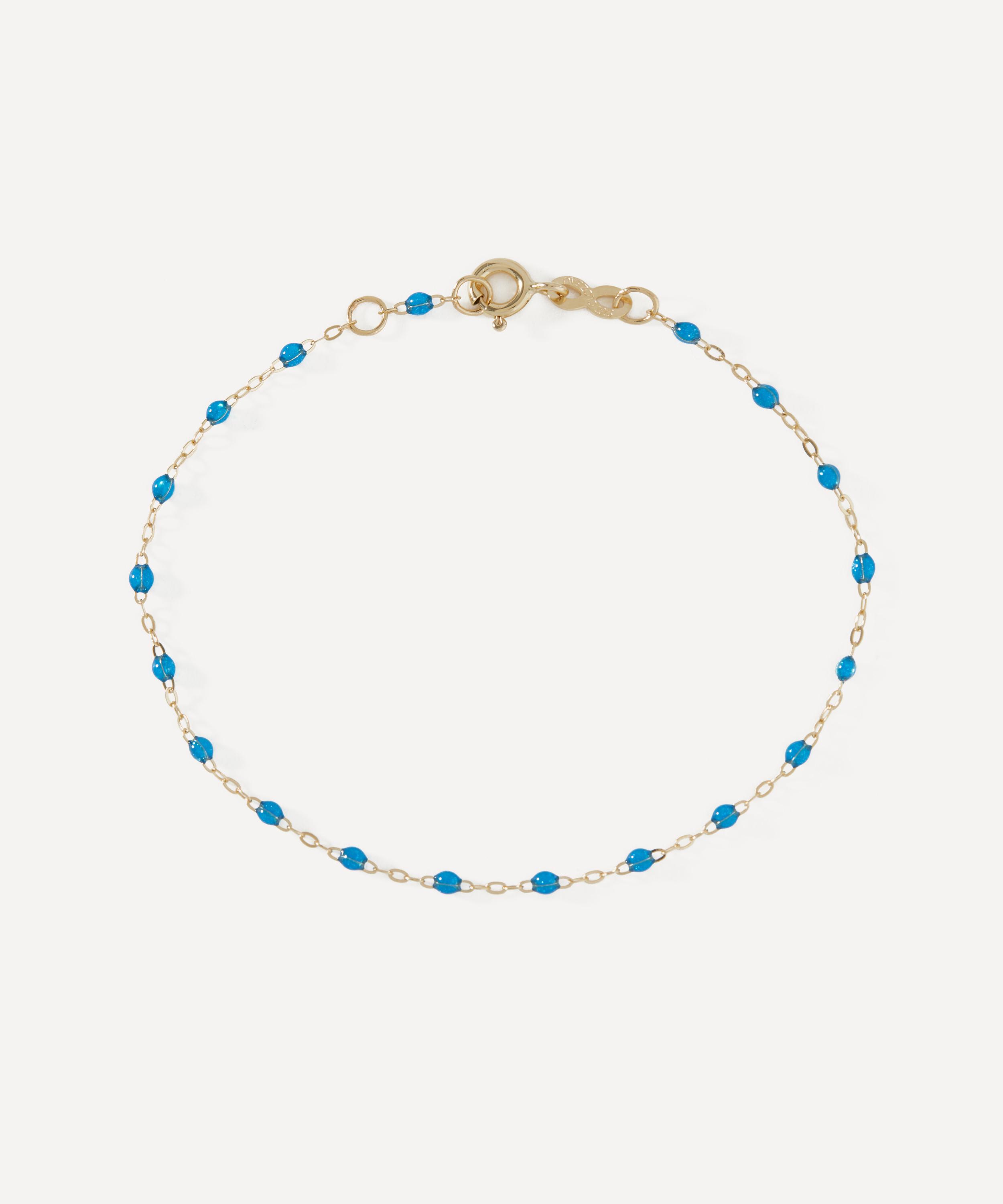 Gigi Clozeau - 18ct Gold Classic Gigi Resin Bead Bracelet