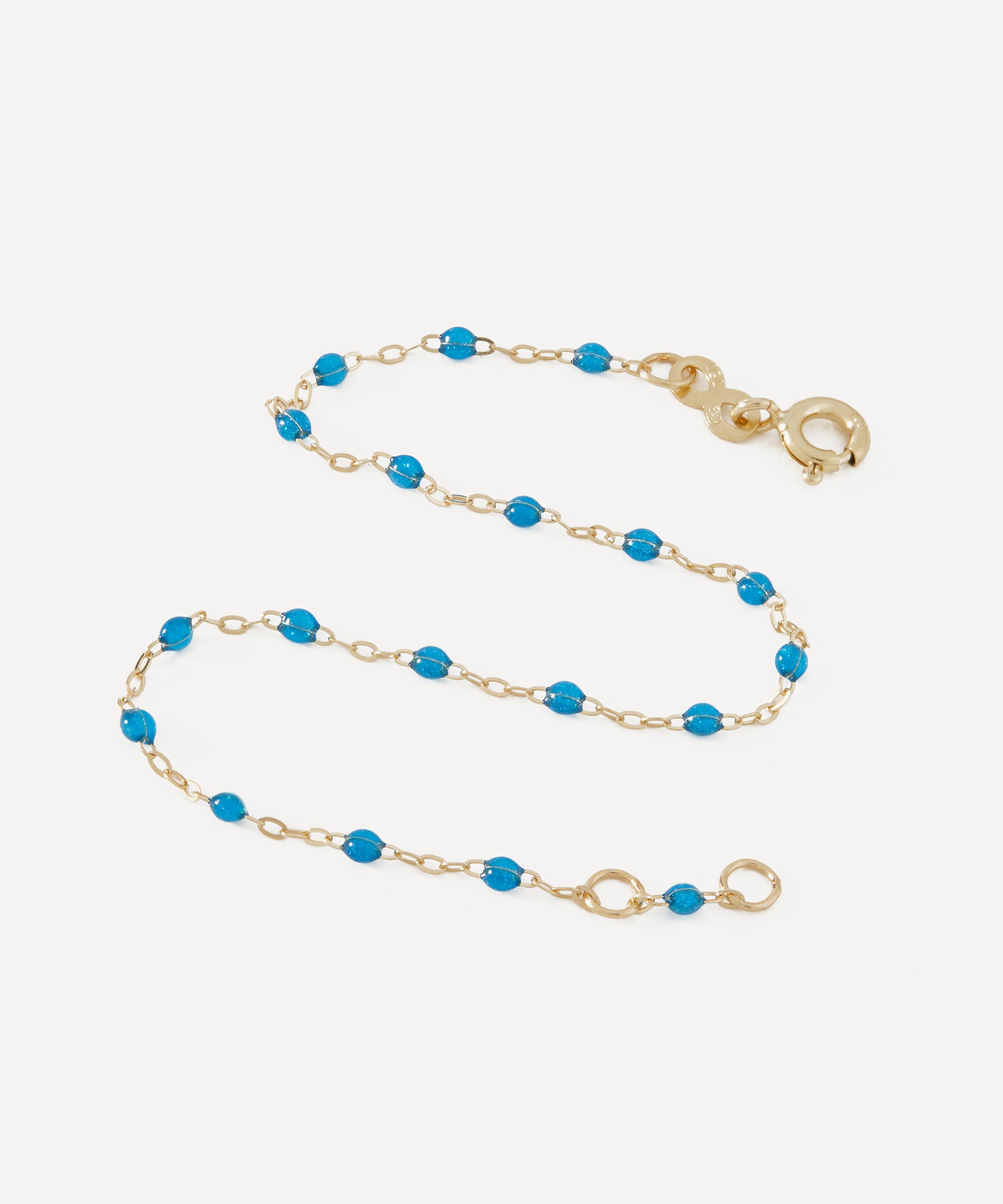 Gigi Clozeau - 18ct Gold Classic Gigi Resin Bead Bracelet image number 1