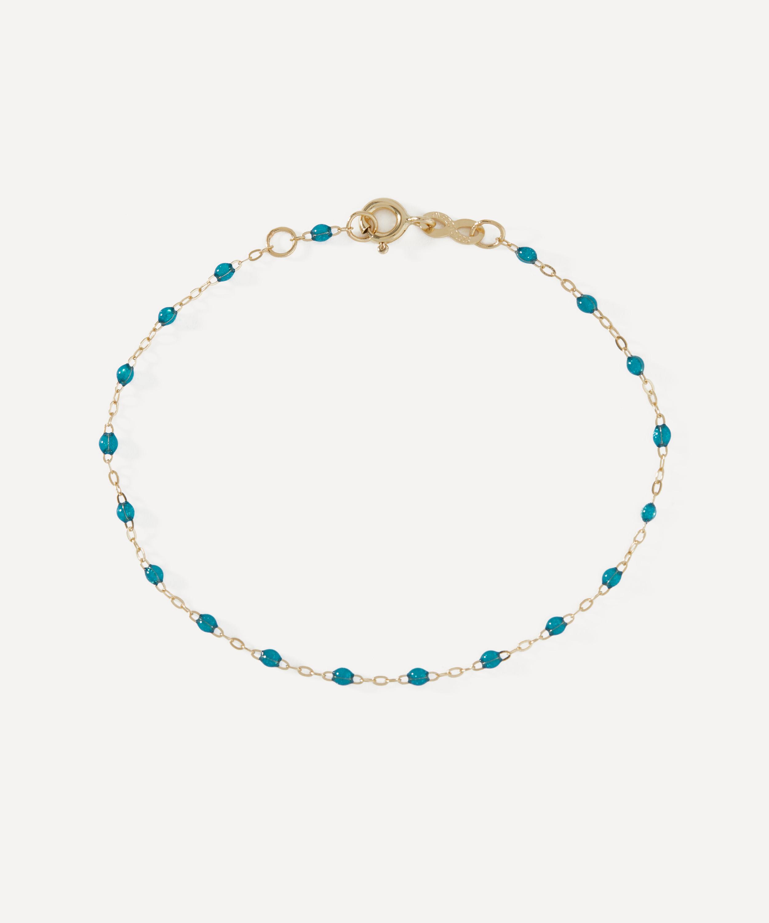 Gigi Clozeau - 18ct Gold Classic Gigi Bead Bracelet in Jungle image number 0