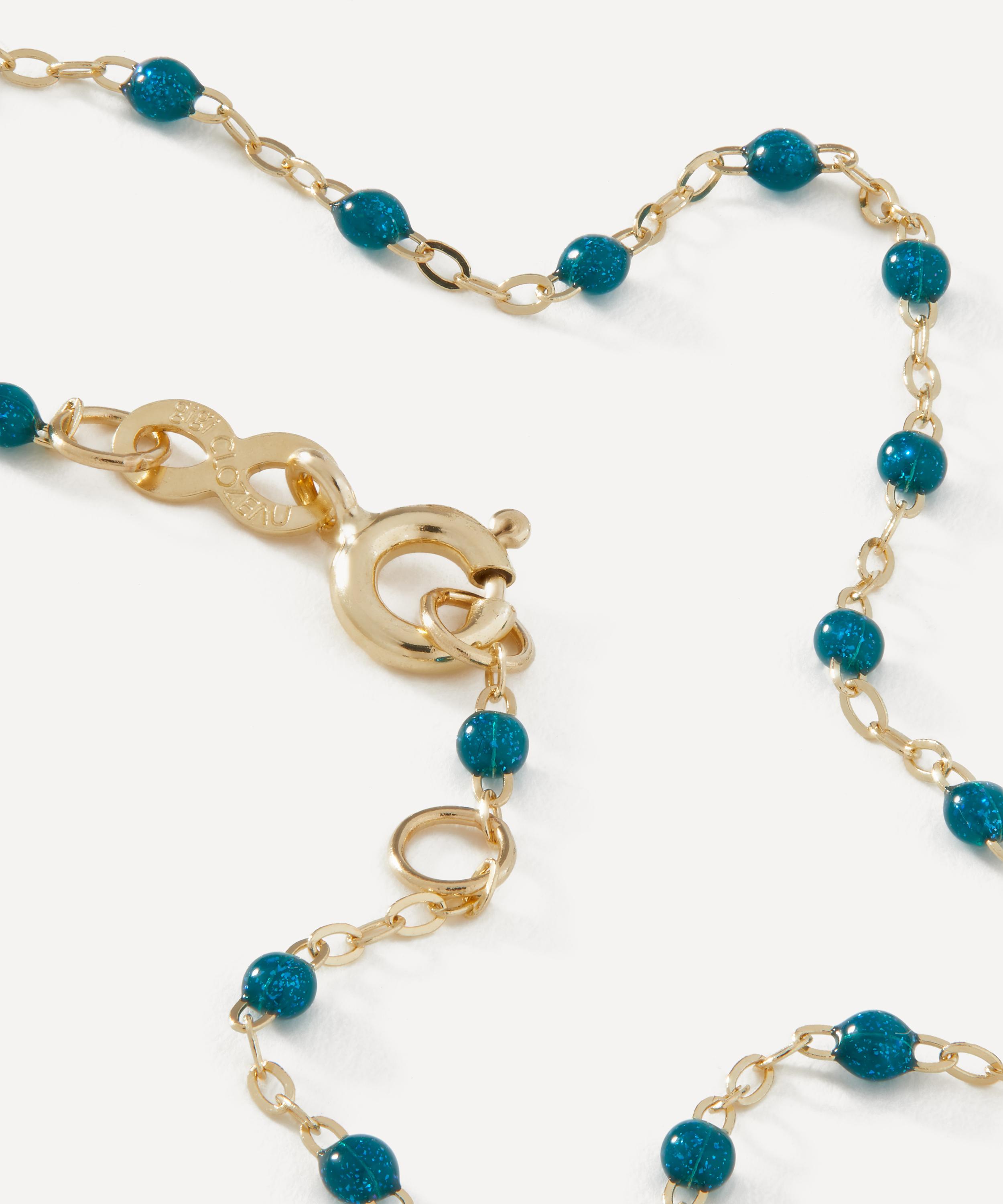 Gigi Clozeau - 18ct Gold Classic Gigi Bead Bracelet in Jungle image number 1