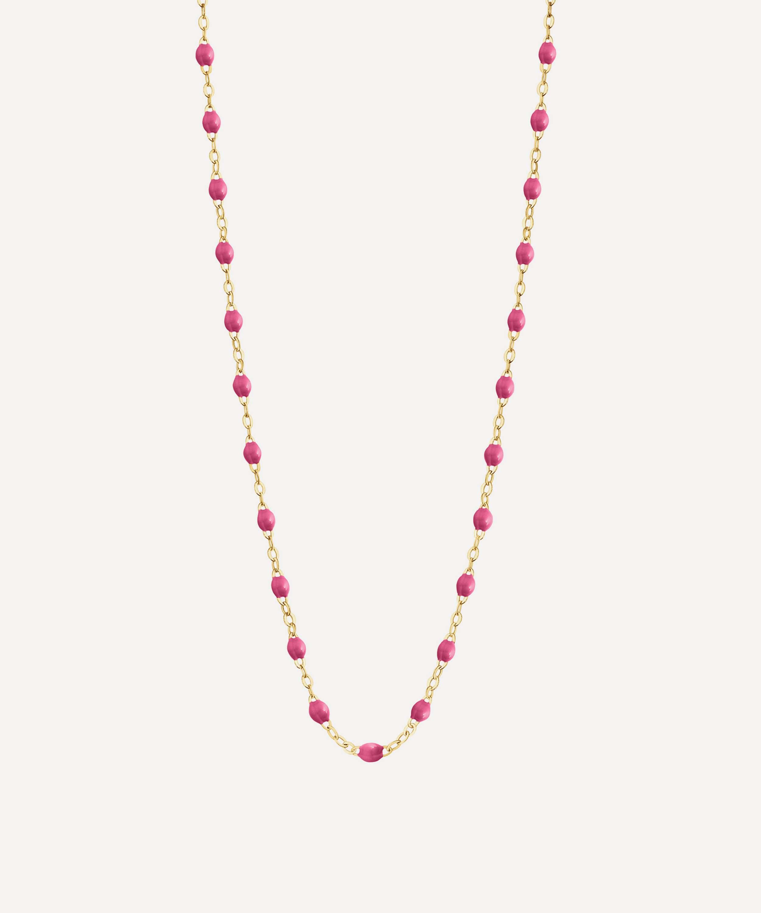 Gigi Clozeau - 18ct Gold Classic Gigi Bead Necklace in Candy image number 0