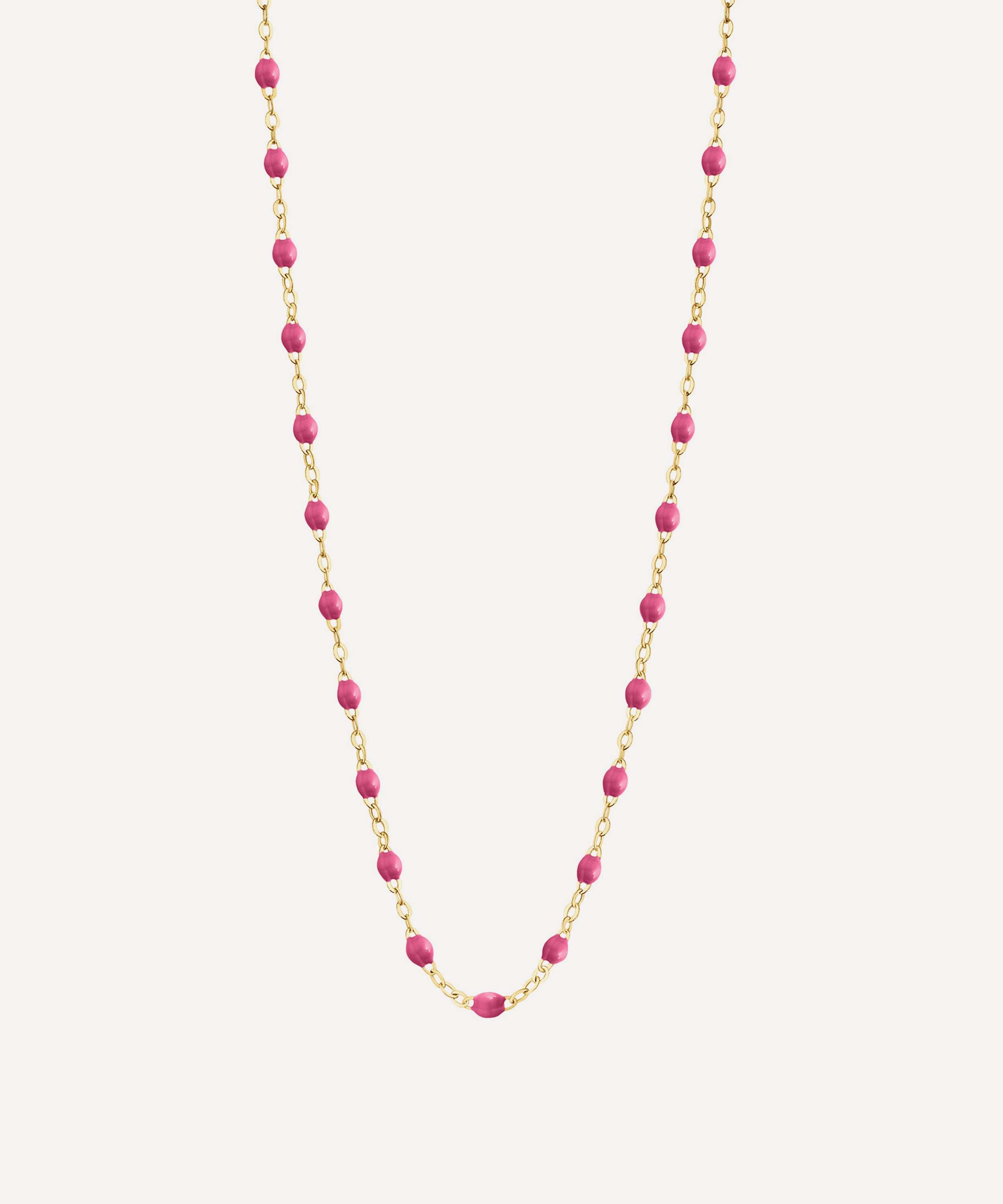 Gigi Clozeau - 18ct Gold Classic Gigi Bead Necklace in Candy image number 0