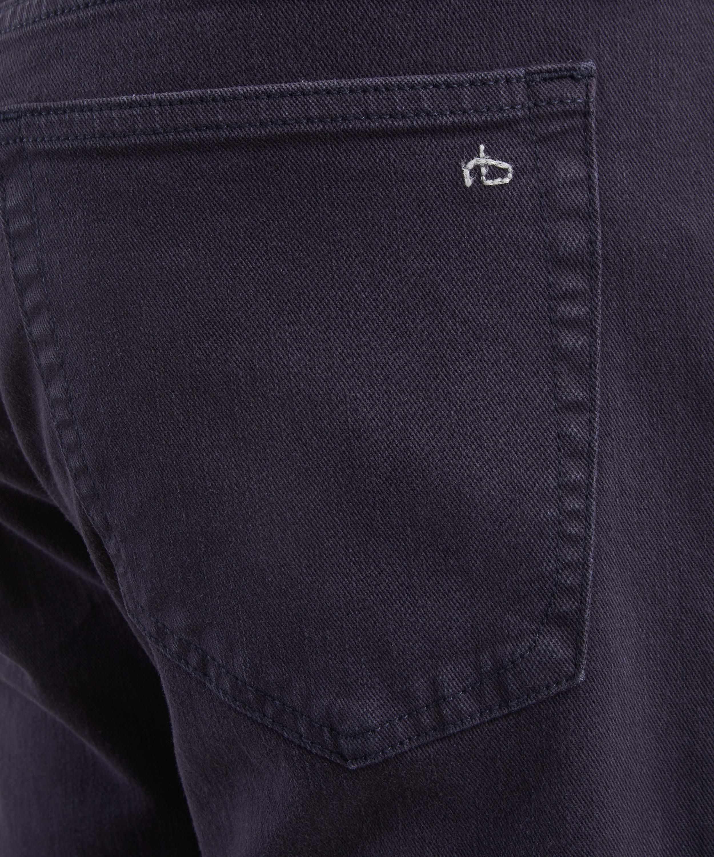 Rag & Bone - Fit 2 Aero Stretch Slim Jeans in Navy image number 4