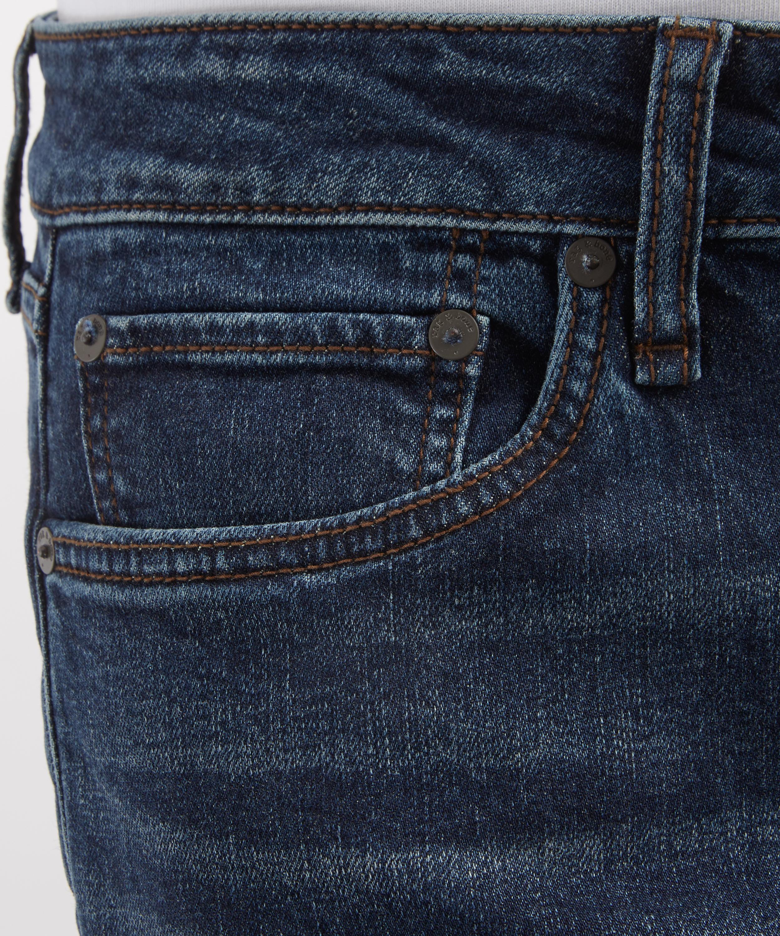 Rag & Bone - Fit 3 Authentic Stretch Athletic Jeans in Cole image number 4