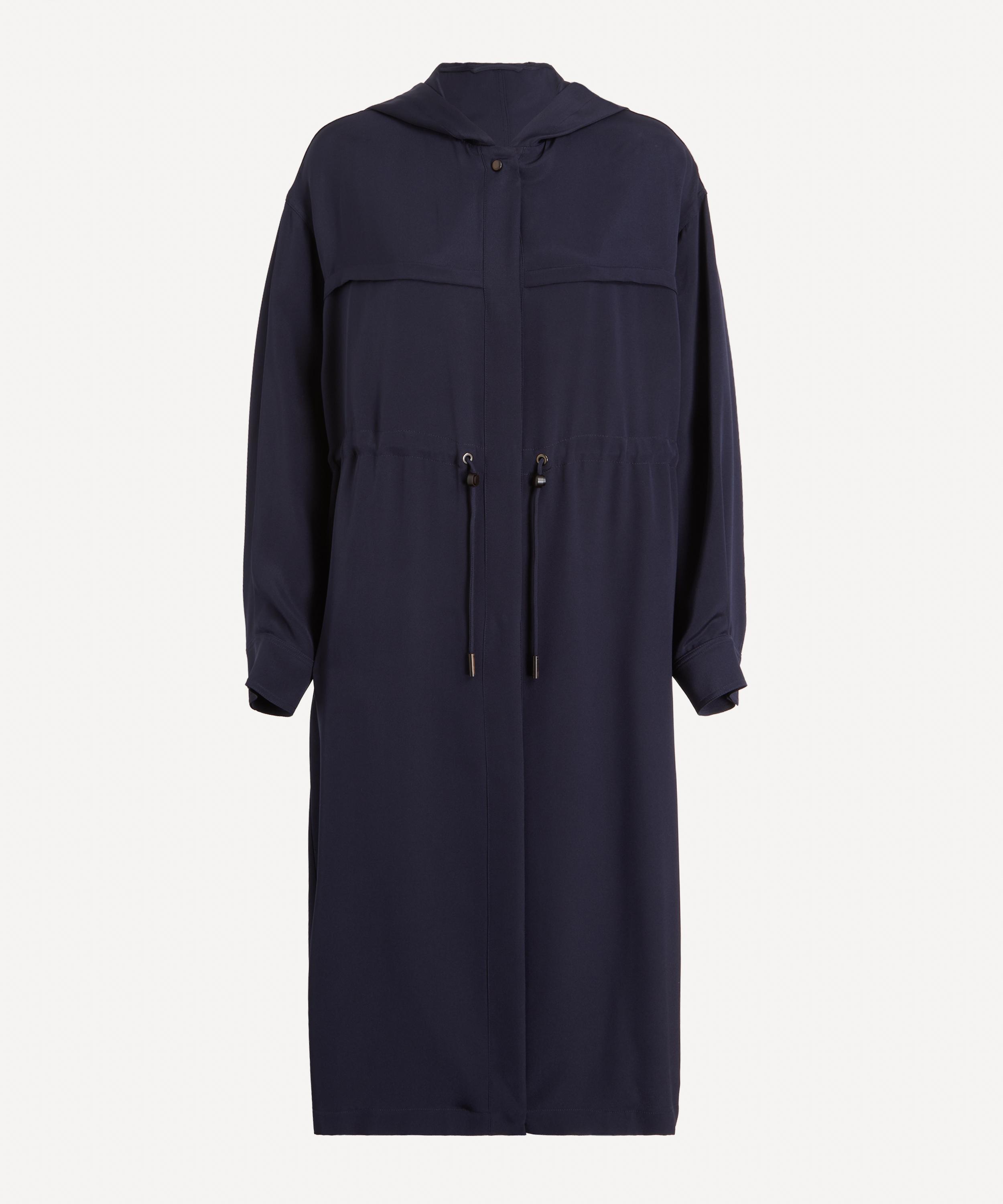 Max Mara - Ovatte Silk Crepe de Chine Overcoat image number 0