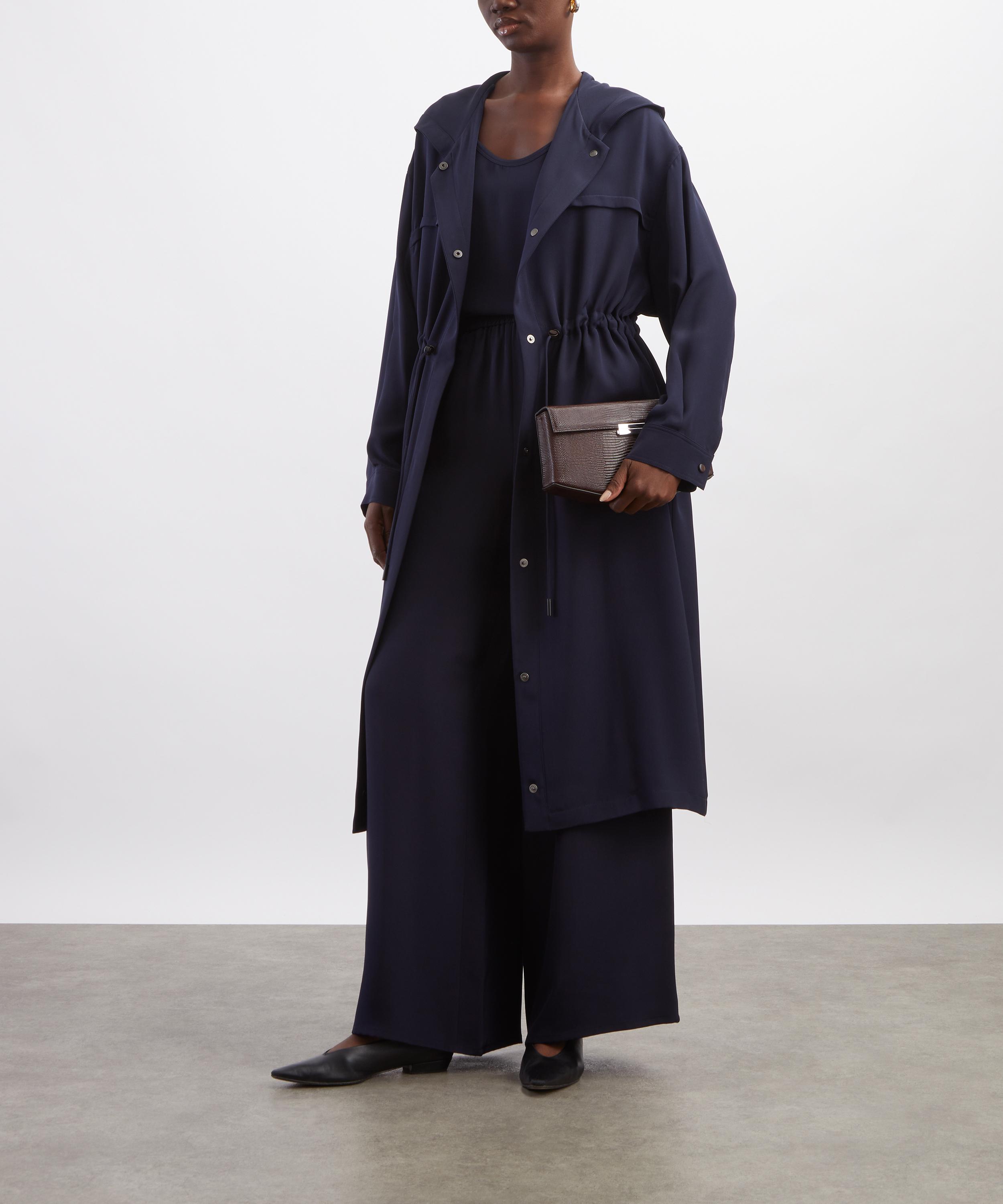 Max Mara - Ovatte Silk Crepe de Chine Overcoat image number 1