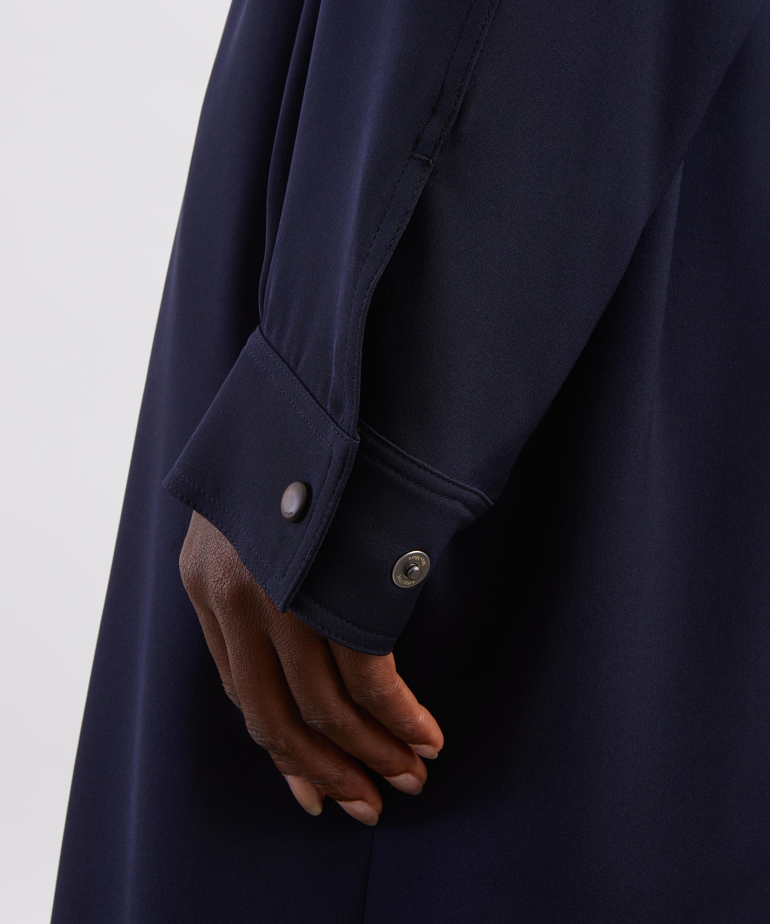 Max Mara - Ovatte Silk Crepe de Chine Overcoat image number 4