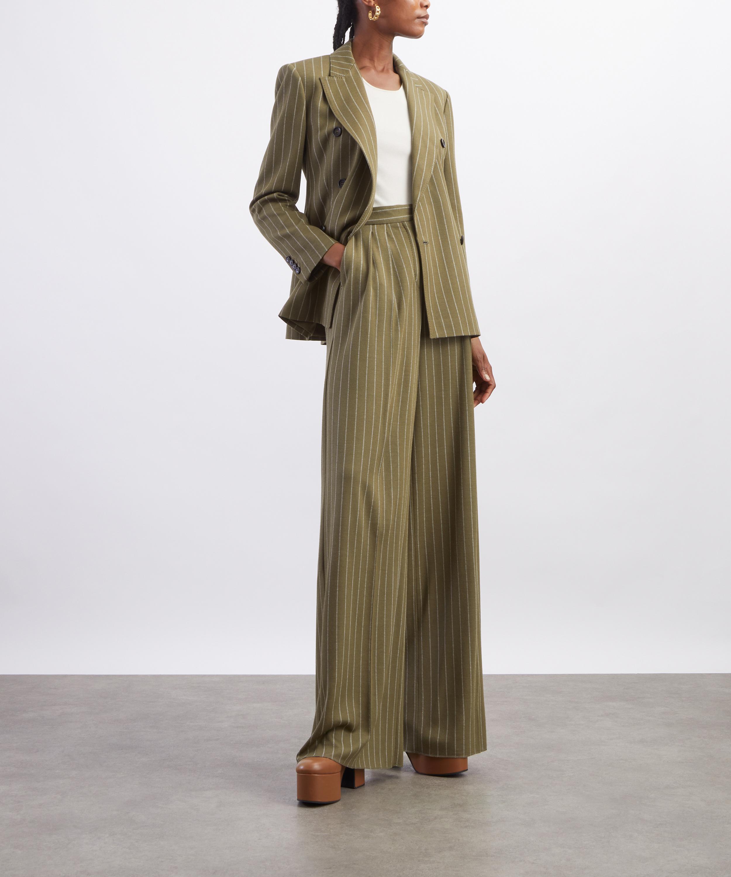 Max Mara - Balta Pinstriped Double-Breasted Jacket image number 1