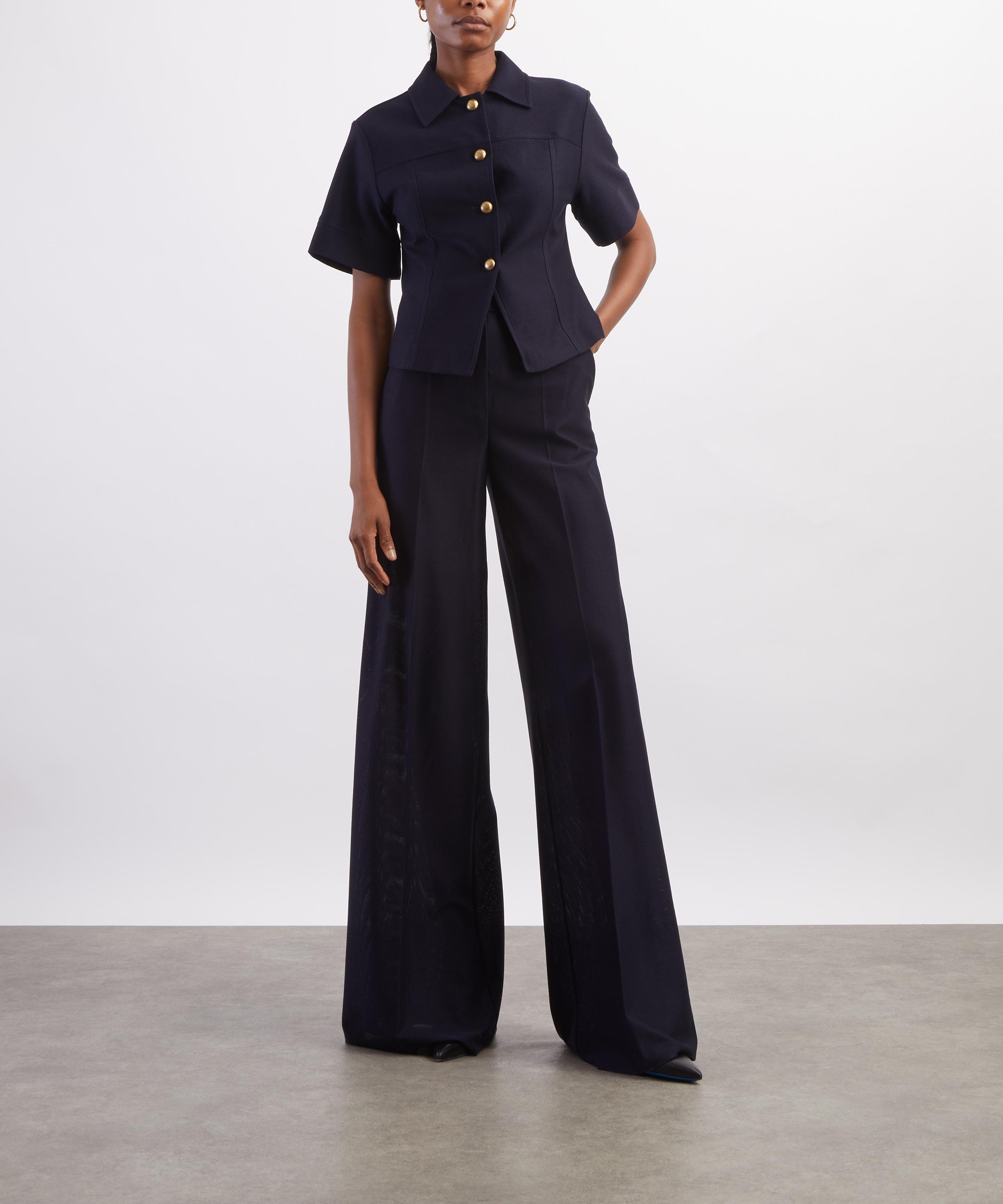 Max Mara - Pinza Wide-Leg Trousers image number 1