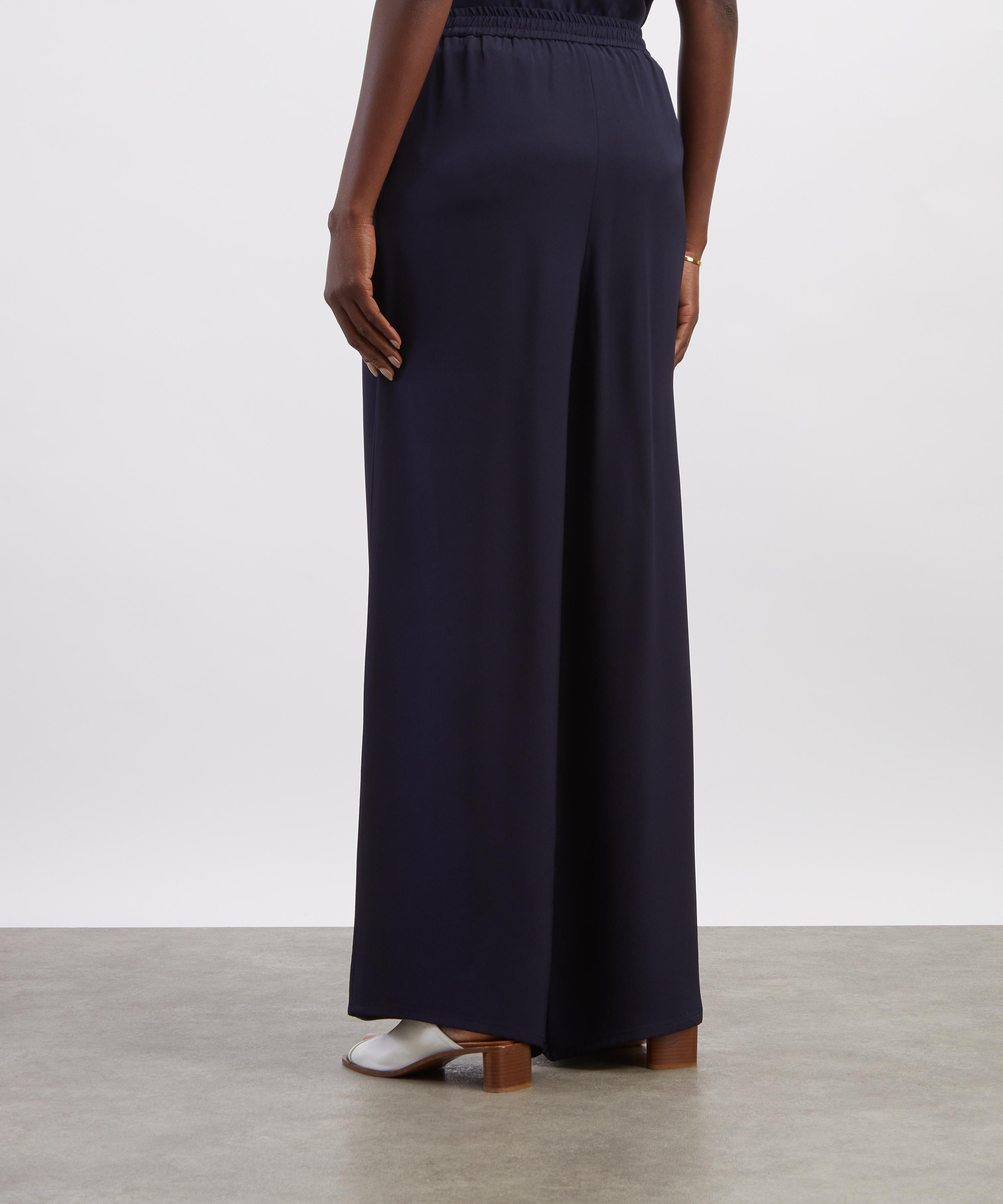 Max Mara - Volonta Relaxed Heavy Silk Trousers image number 3