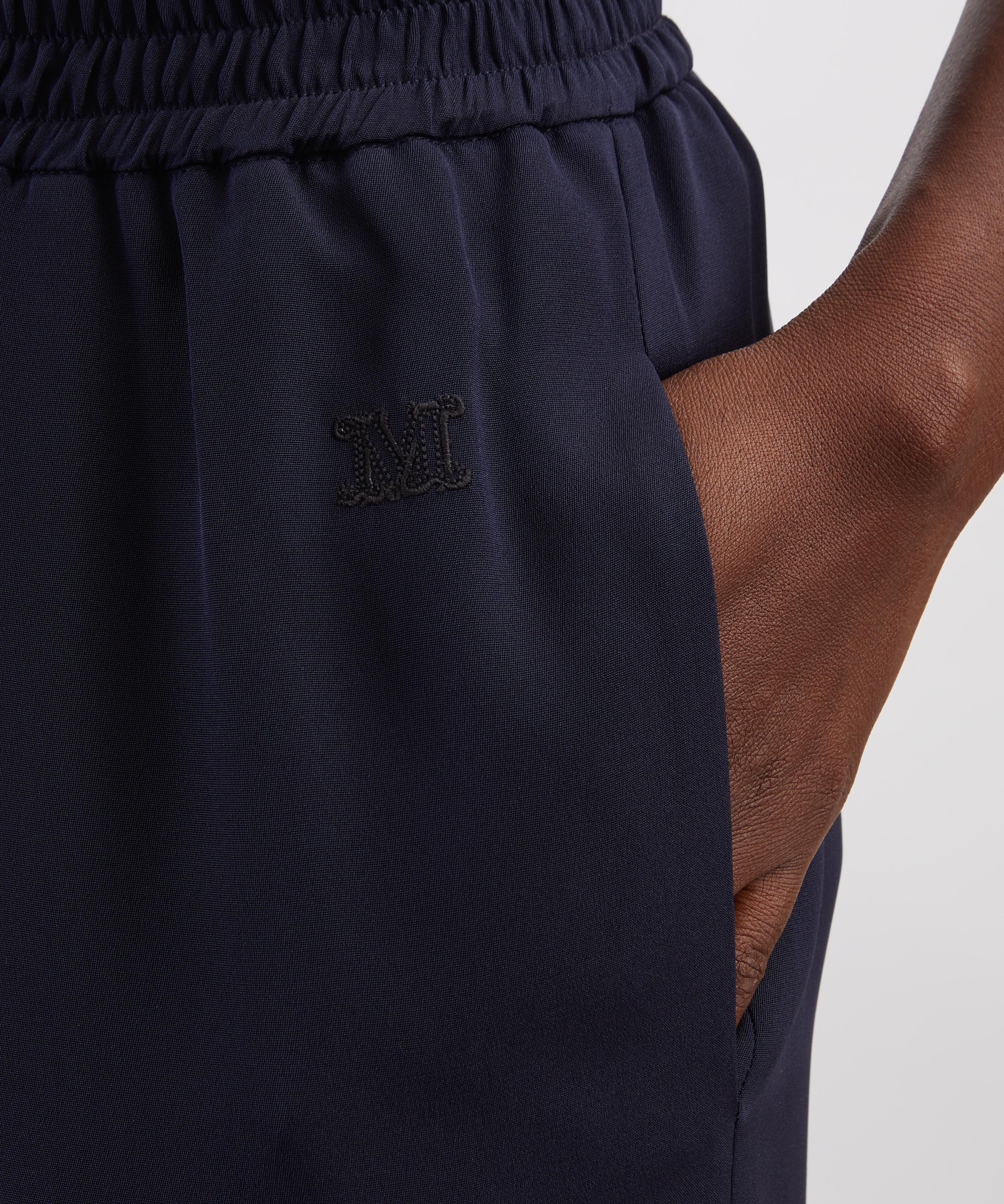Max Mara - Volonta Relaxed Heavy Silk Trousers image number 4