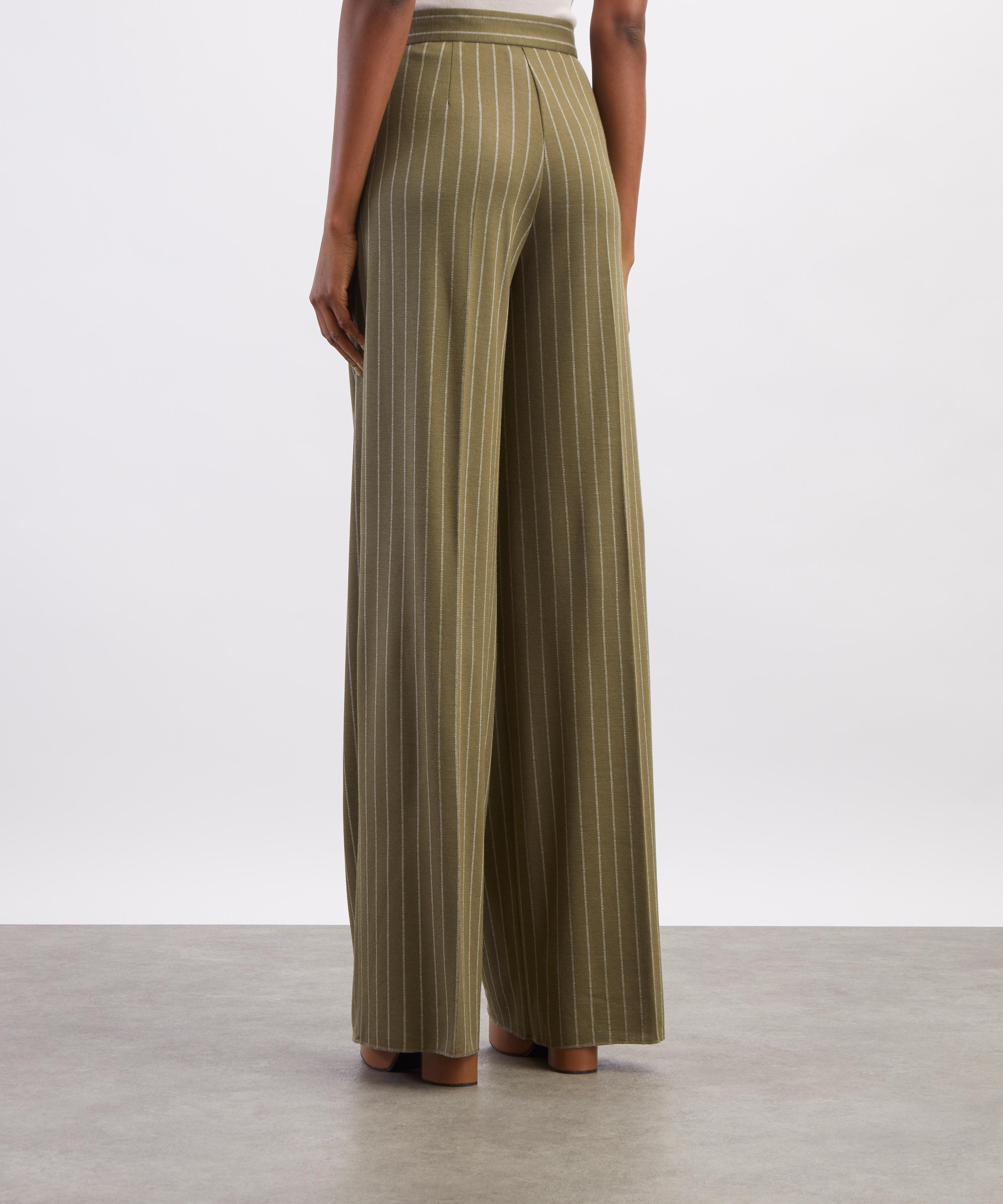 Max Mara - Rio Pinstripe Wide-Leg Trousers image number 3