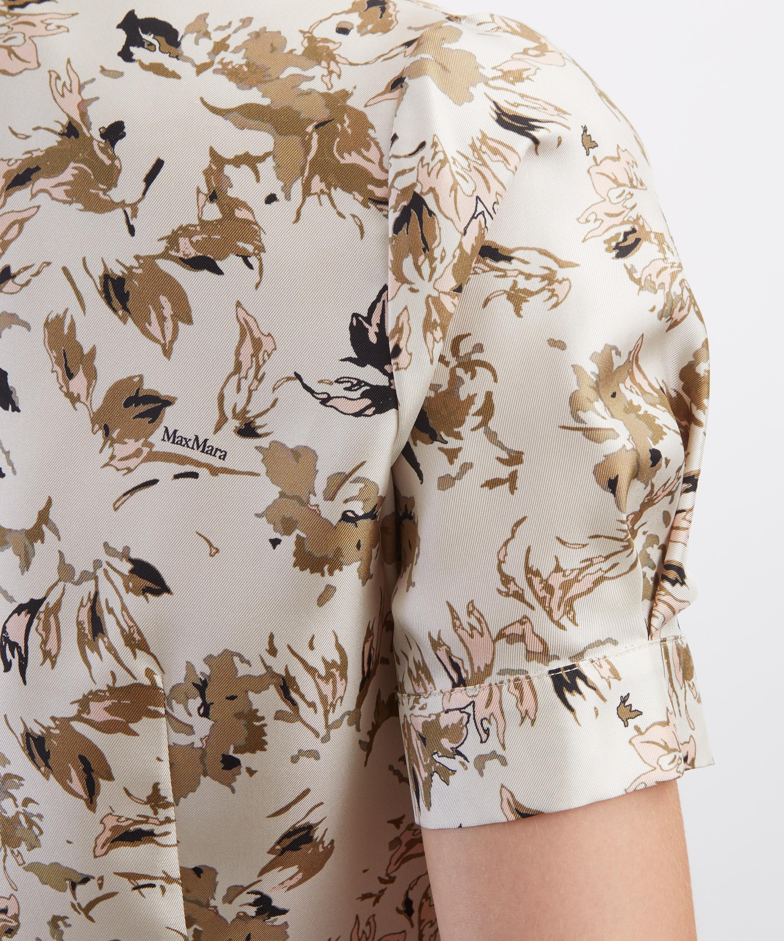 Max Mara - Printed Silk Twill Shirt image number 4