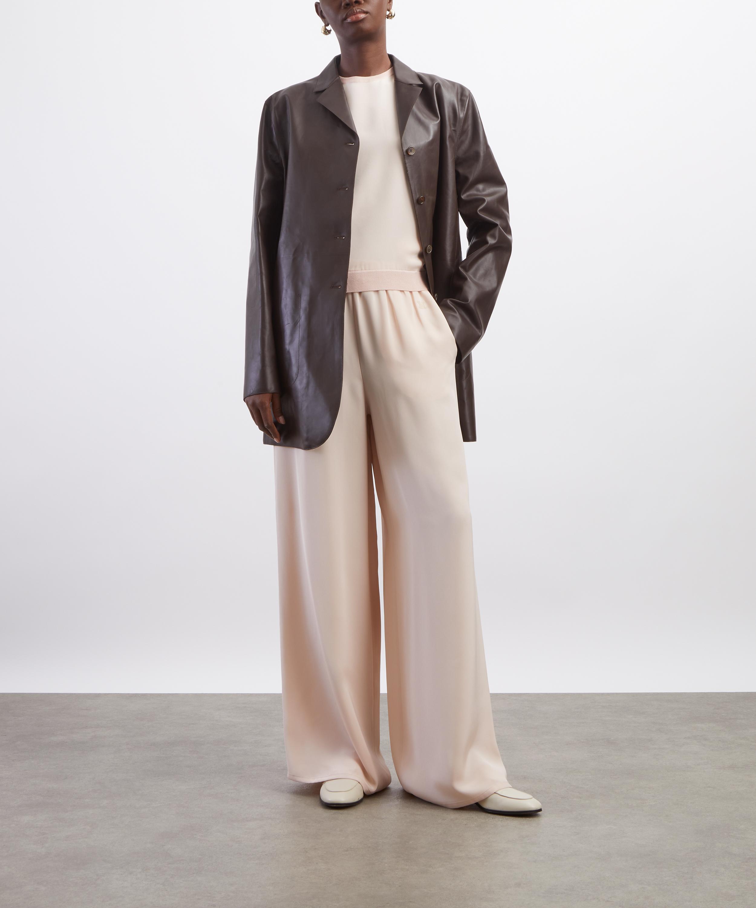 Max Mara - Pink Ginseng Sleeveless Cashmere-Silk Jumper image number 1