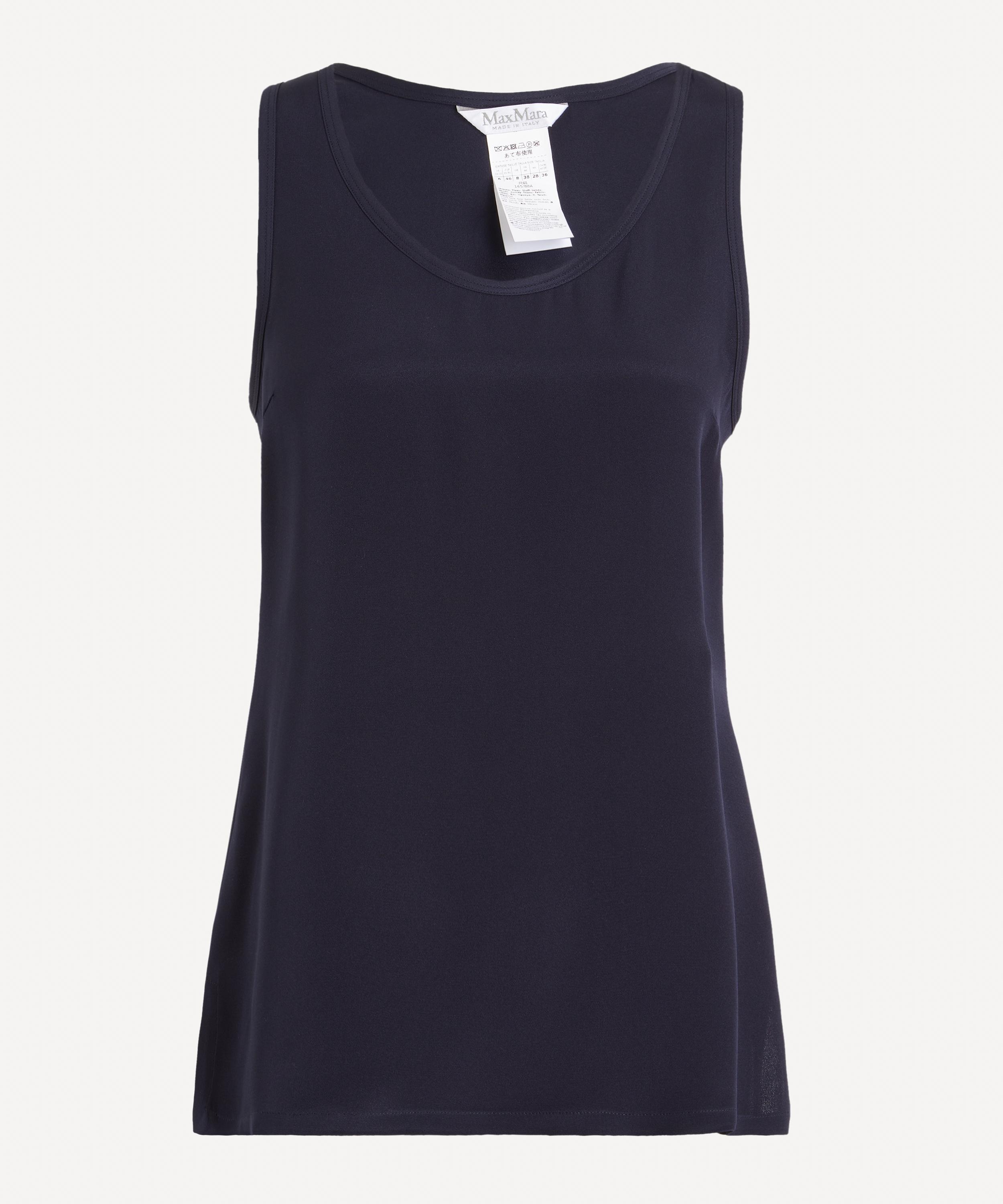 Max Mara - Pavido Silk Crepe de Chine Top image number 0