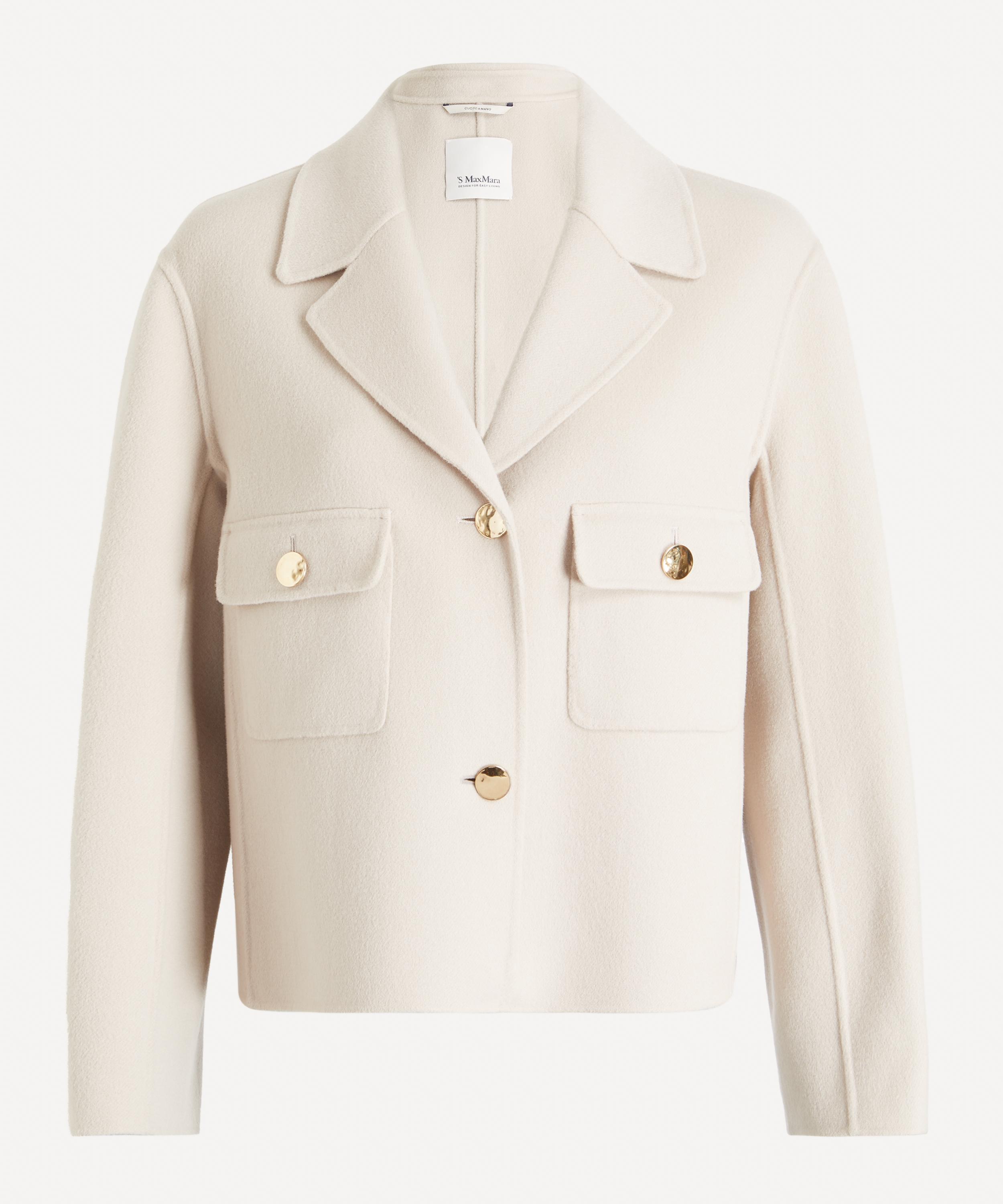 S Max Mara - Sorriso Double Wool Drap Jacket